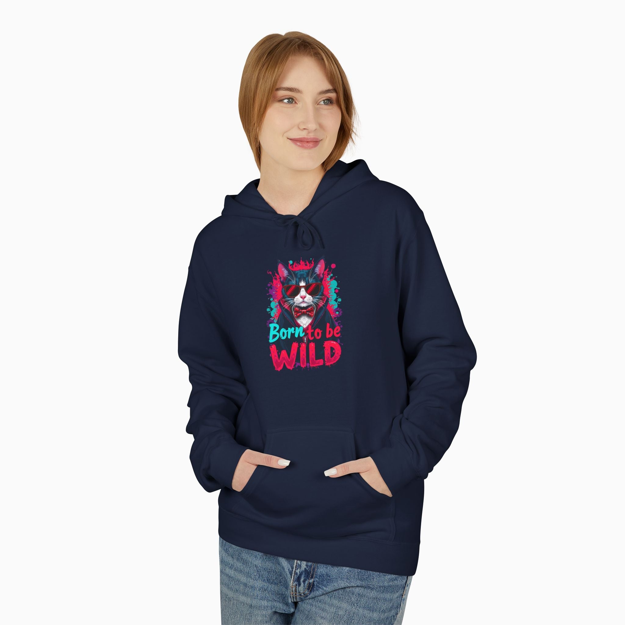 Dragula Cat: Born To Be Wild Unisex Hoodie