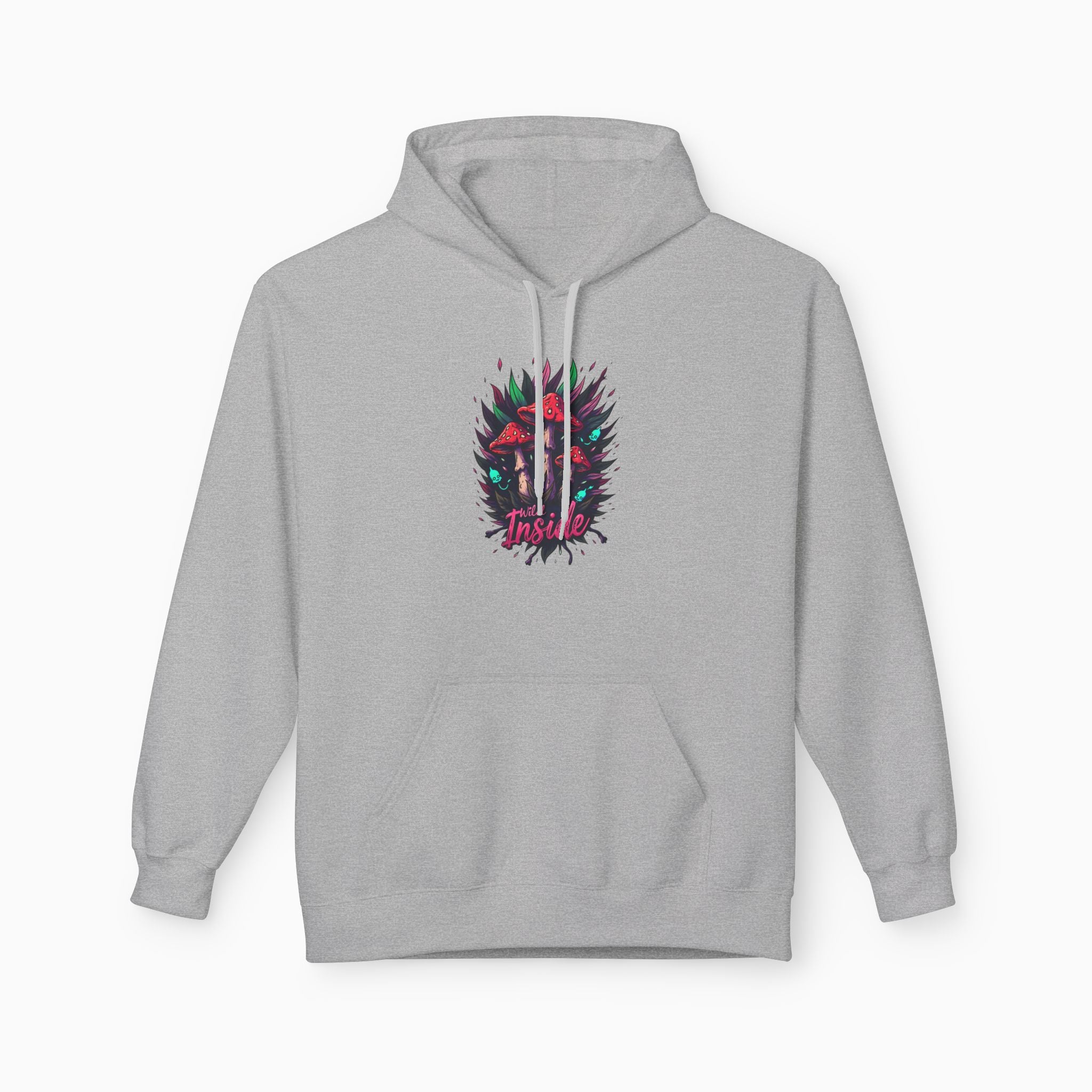 Poisonous Mushrooms Wild Inside Unisex Hoodie