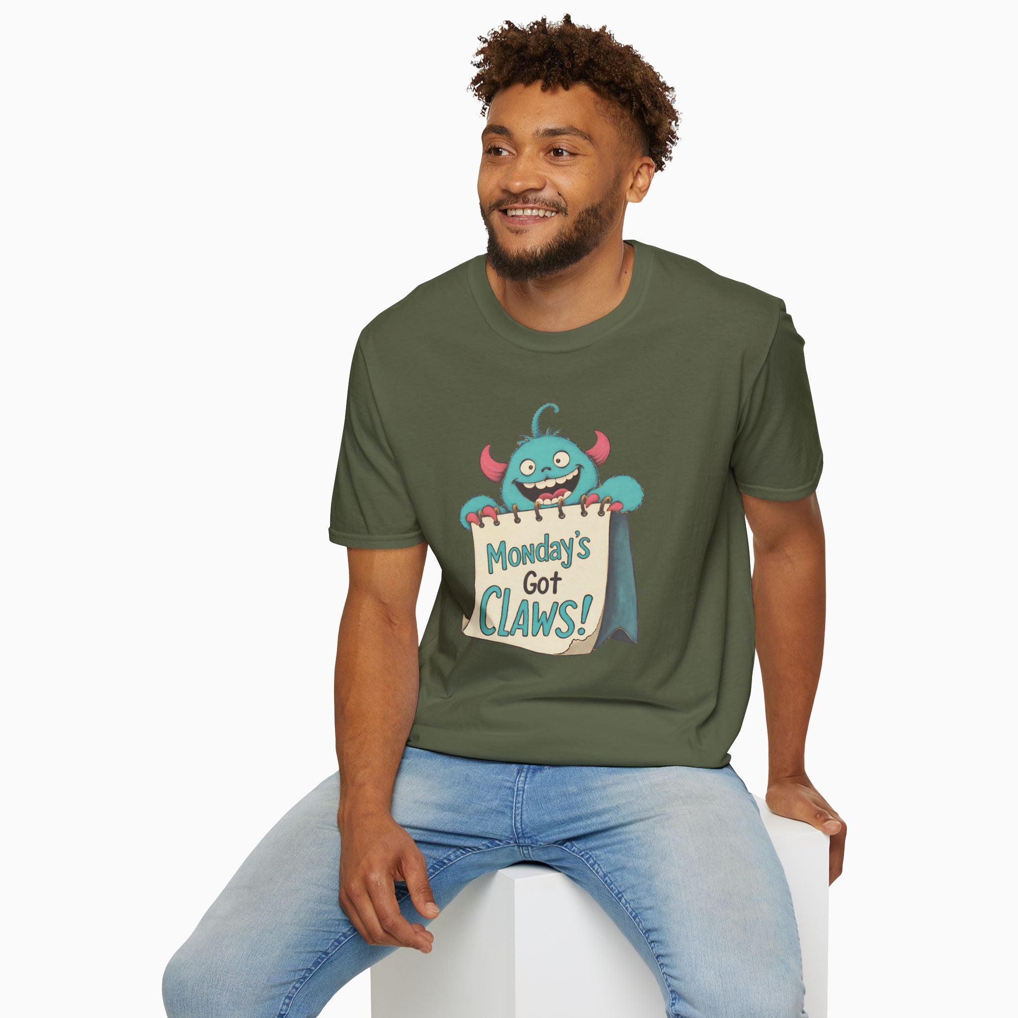Monday's Got Claws Unisex T-Shirt