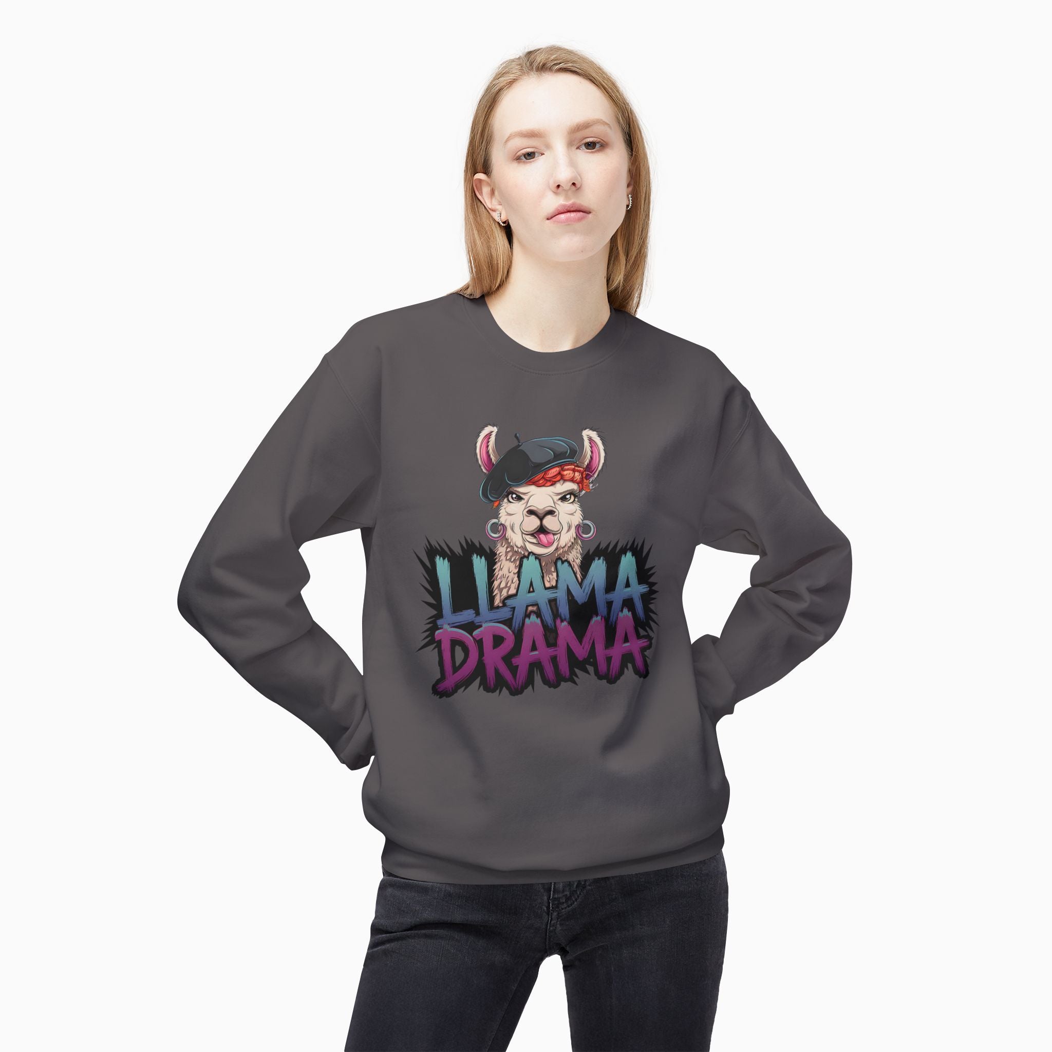 Nft Style  Llama Drame Unisex Sweatshirt