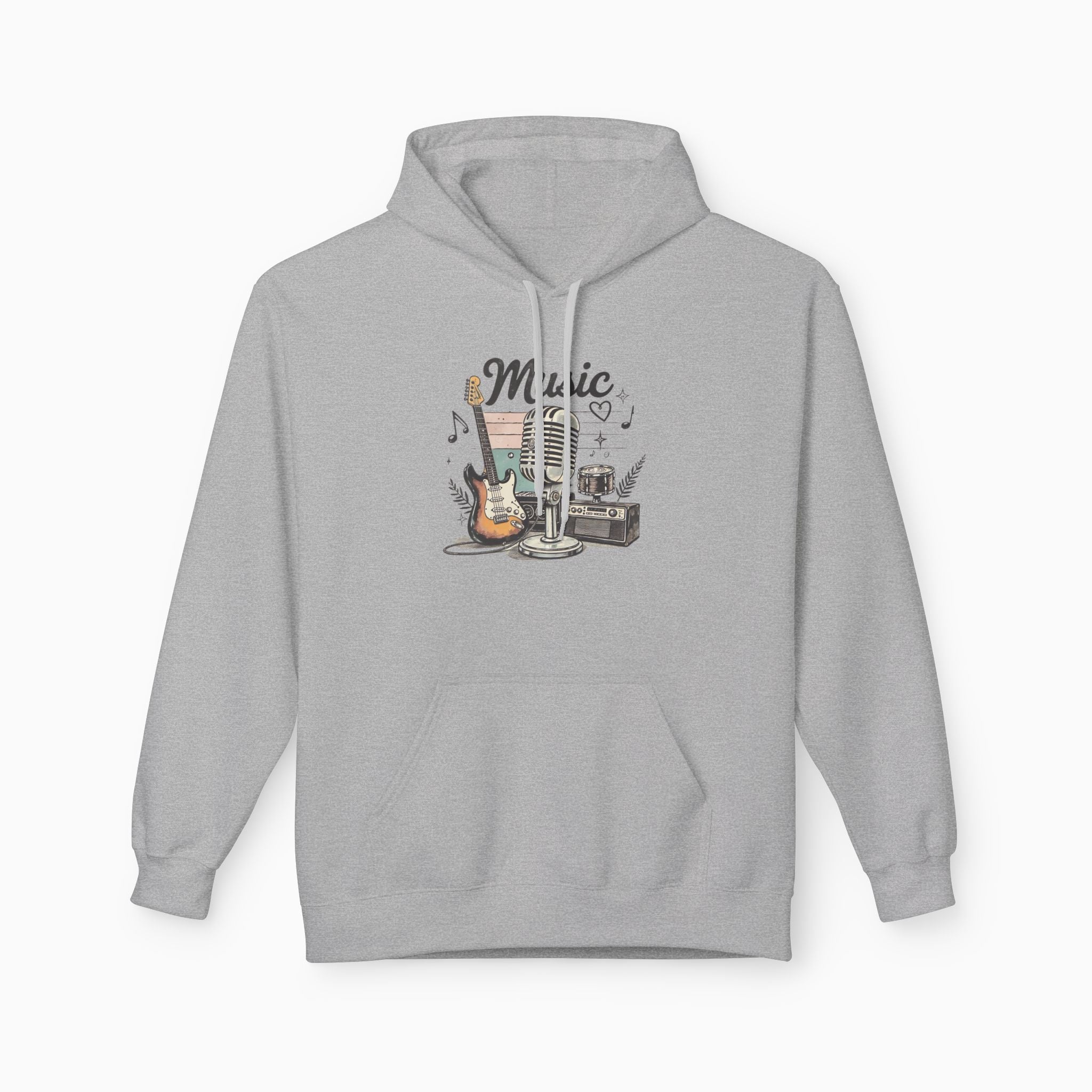 Vintage Music Unisex Hoodie