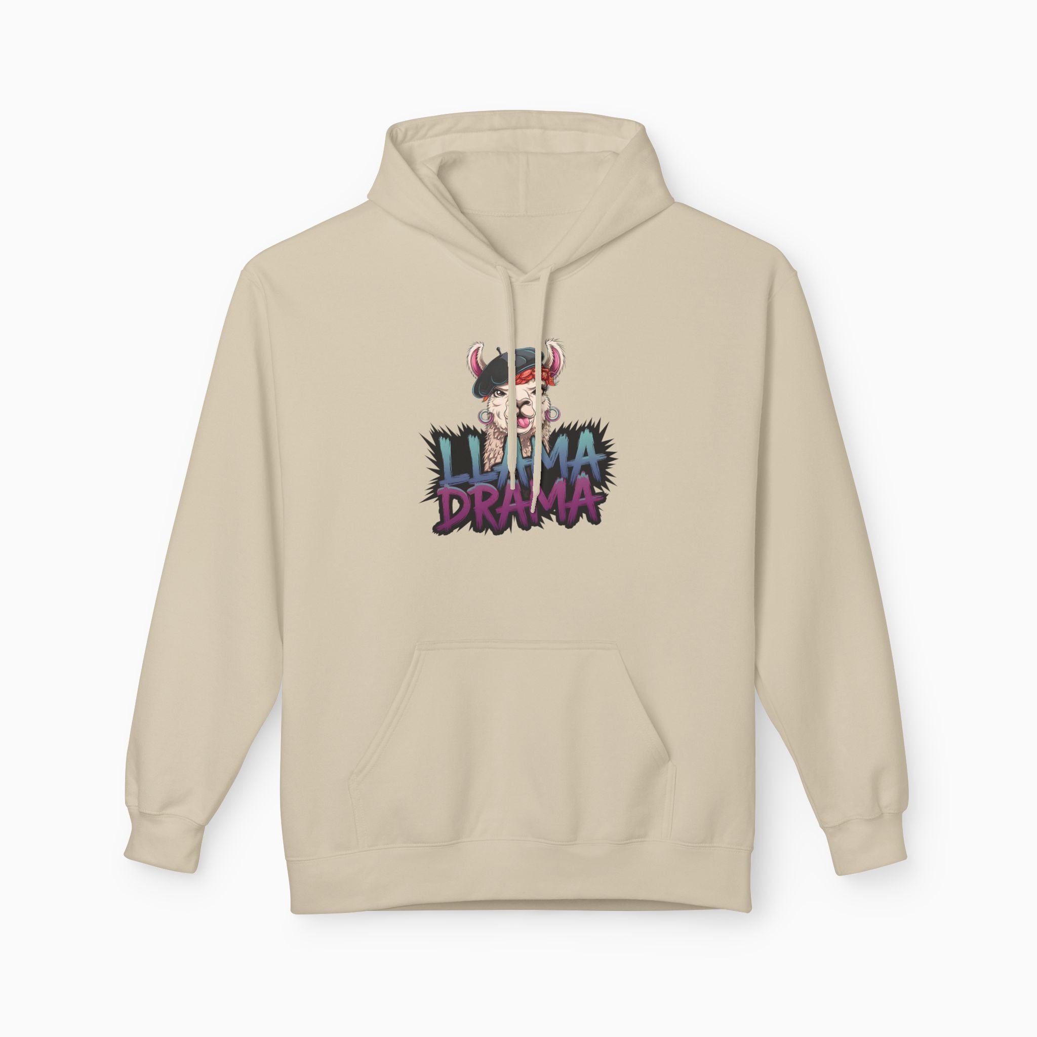 Nft Style Llama Drame Unisex Hoodie