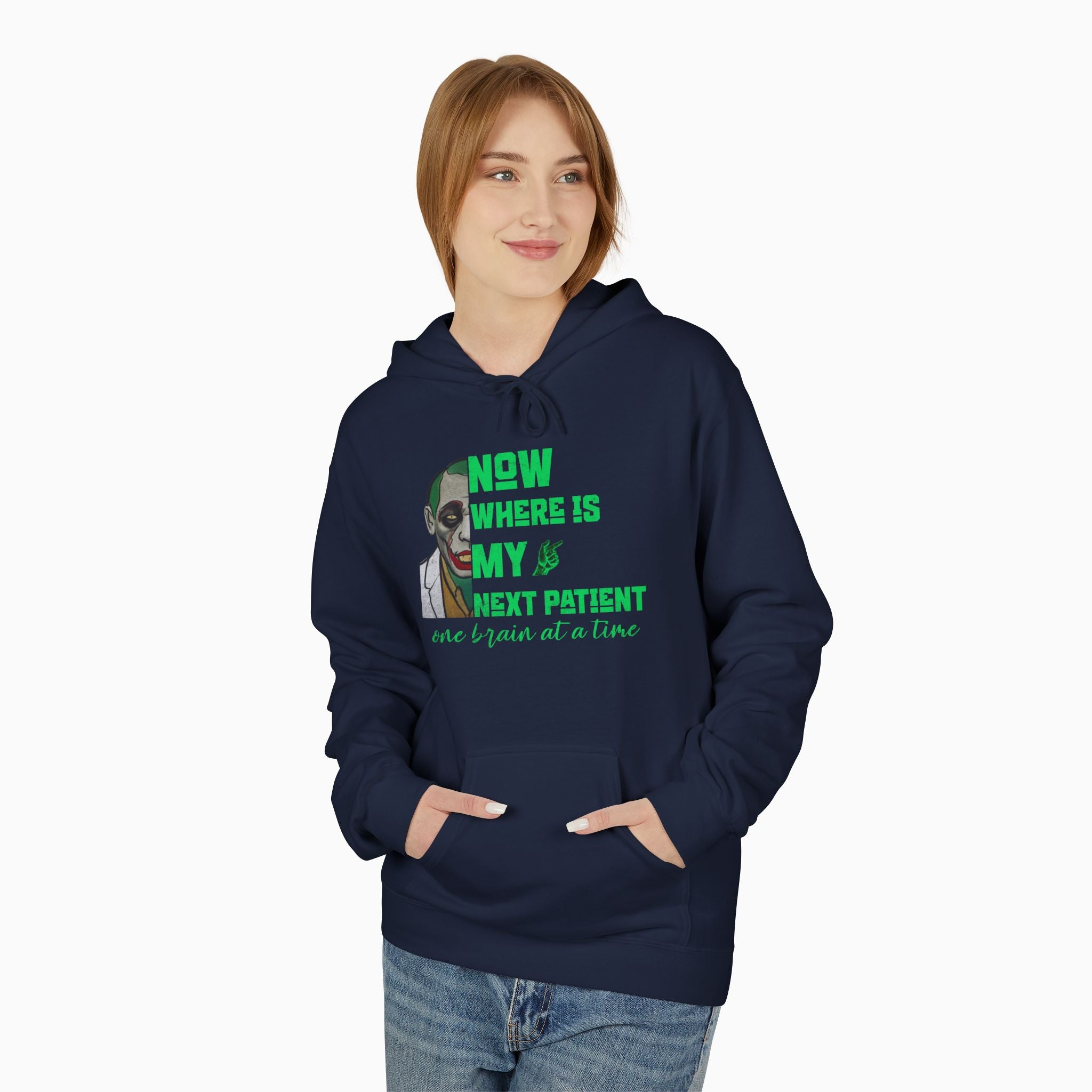 Zombie Doctor: Where is My Next Patient Unisex Hoodie