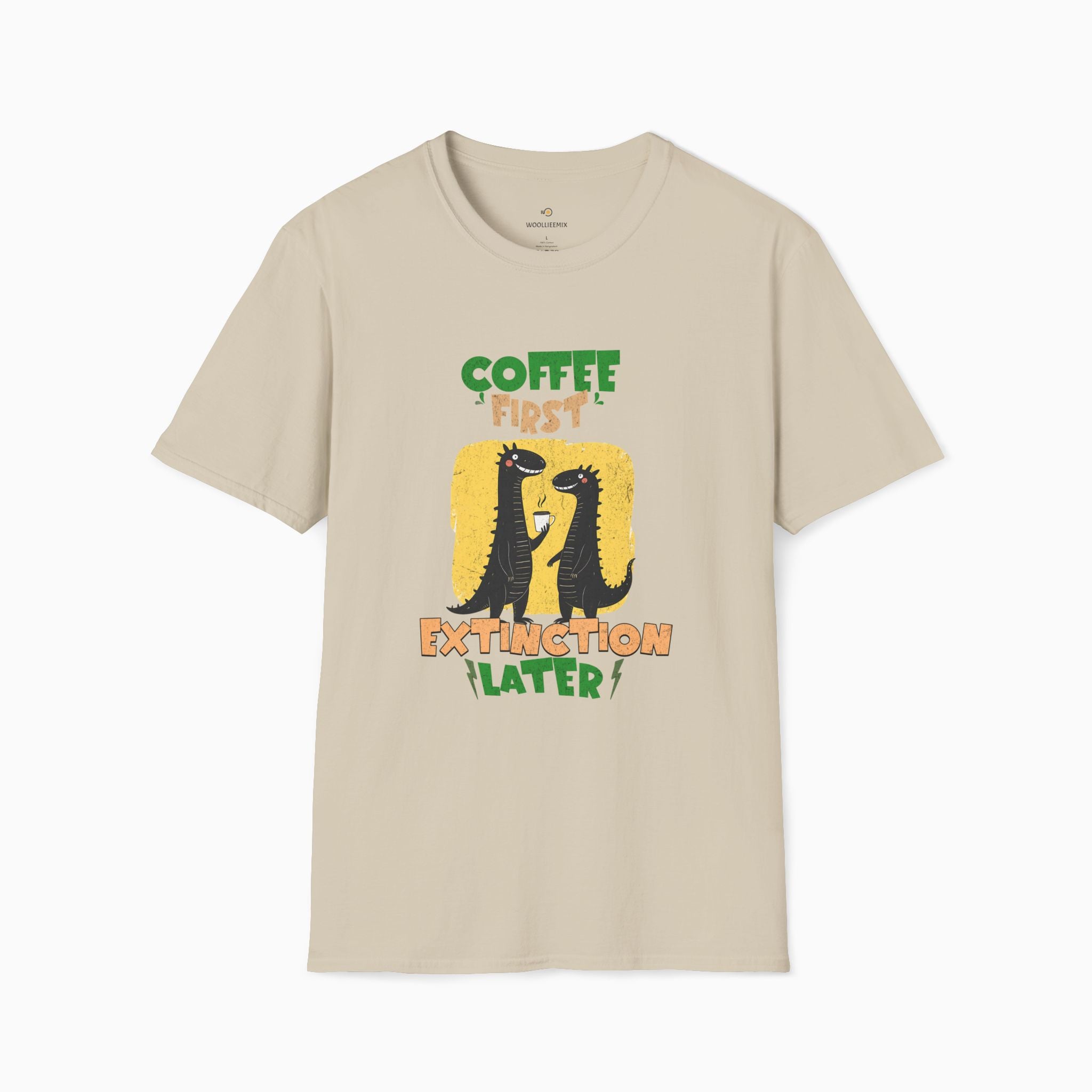 Coffee First, Extinction Later Unisex T-Shirt