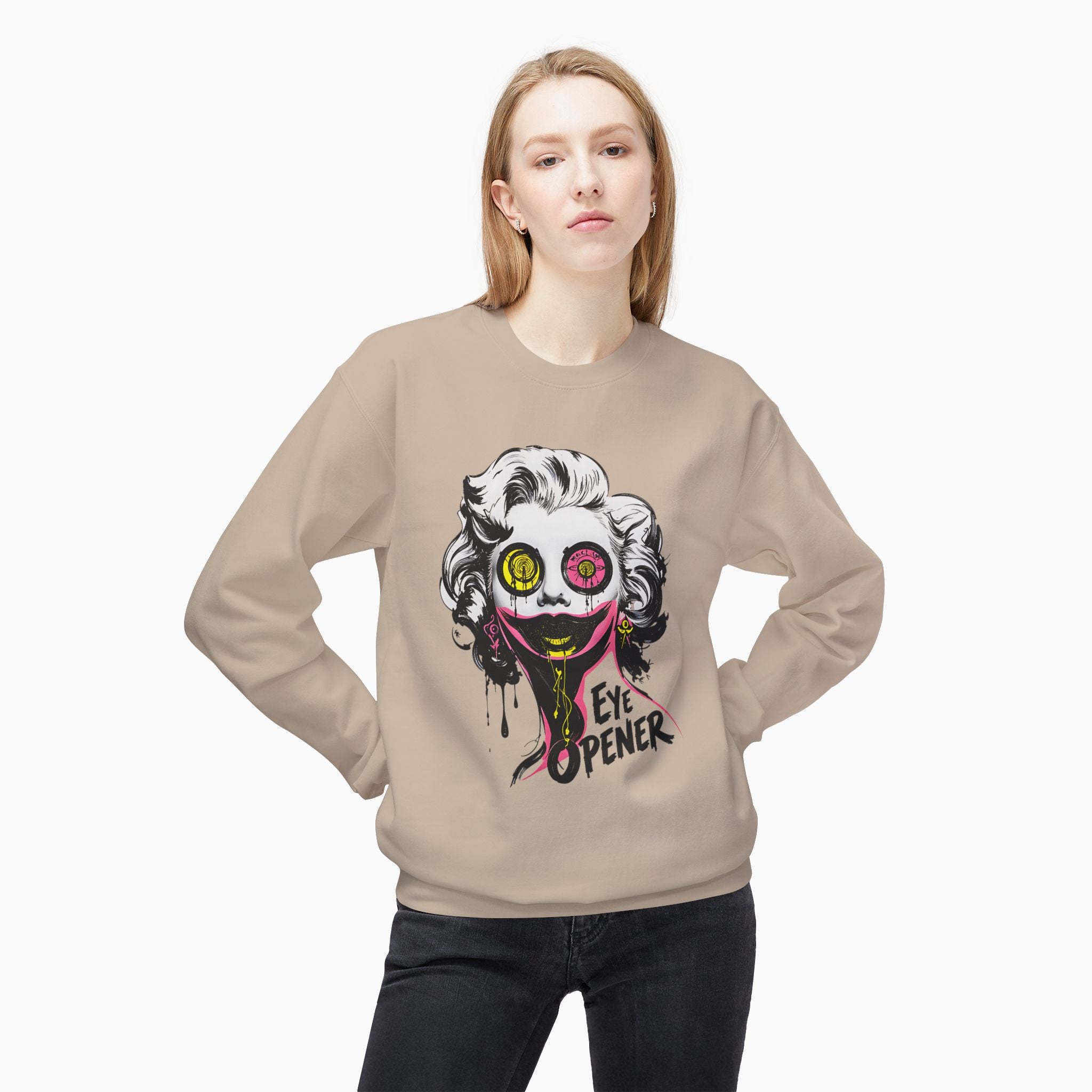 Marilyn Monroe Eye Opener Sweatshirt: Exclusive Unisex Style