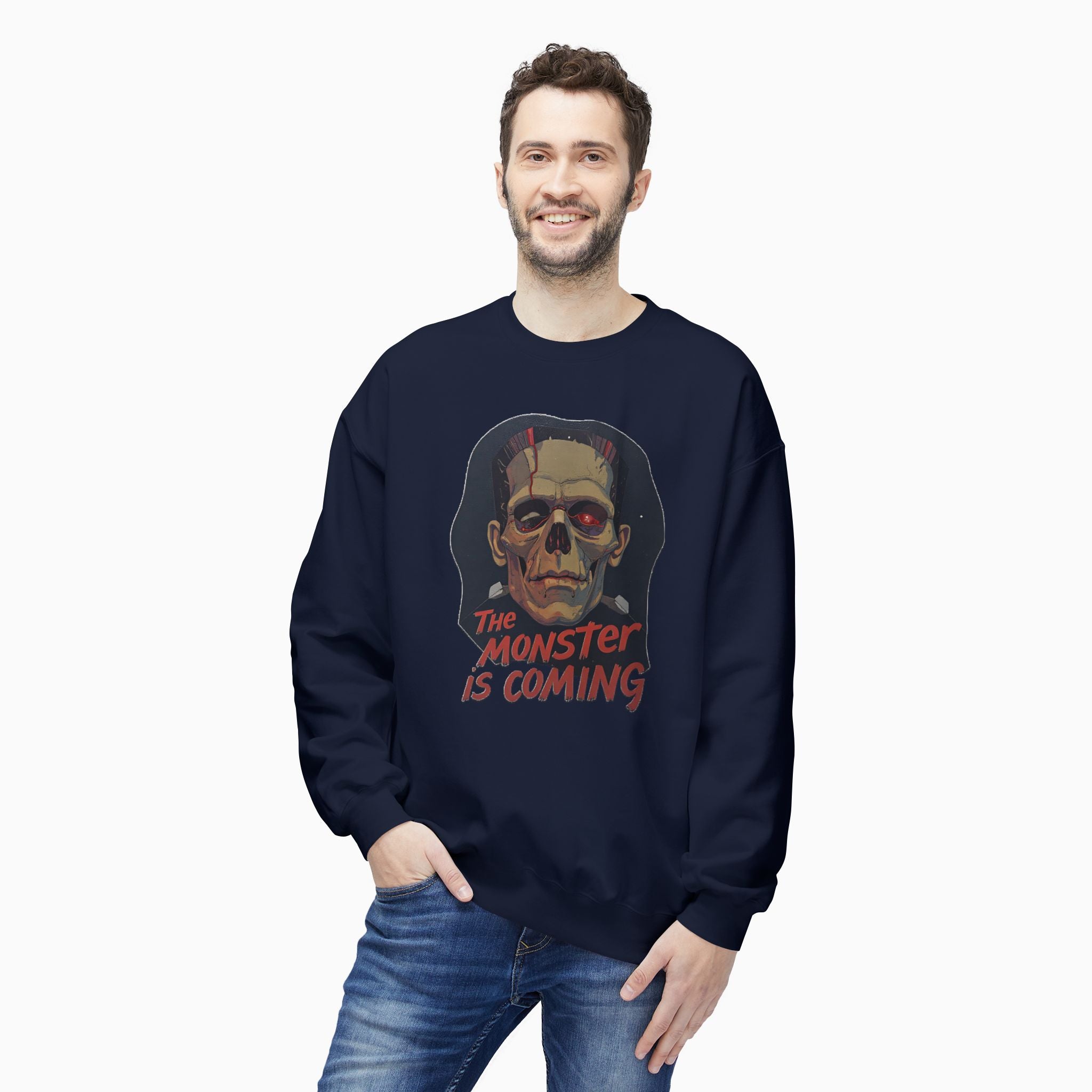 Zombie Monster is Coming Unisex Sweatshirt