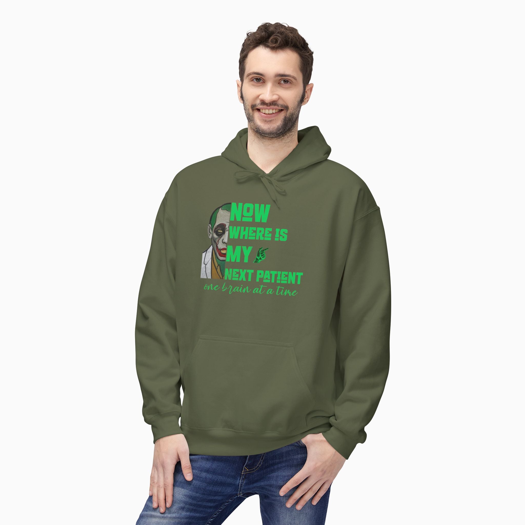 Zombie Doctor: Where is My Next Patient Unisex Hoodie