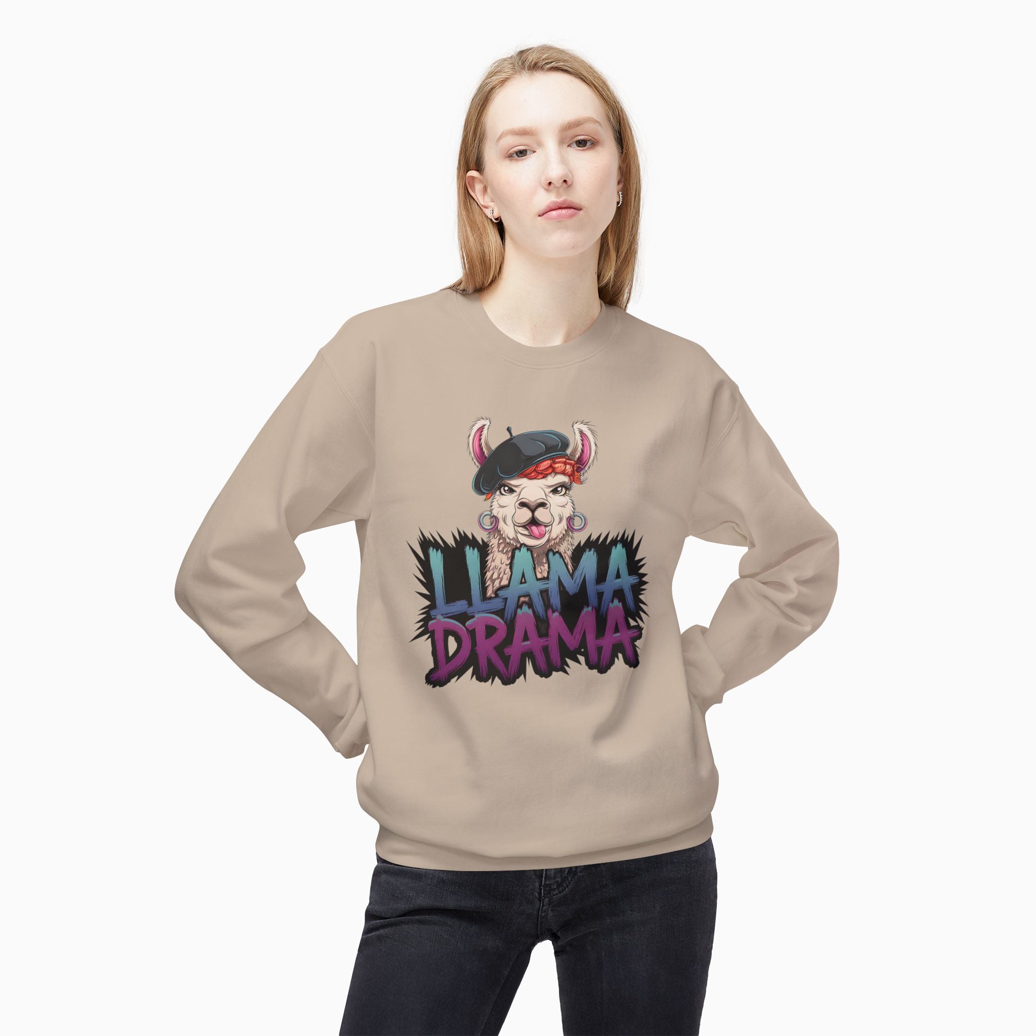 Nft Style  Llama Drame Unisex Sweatshirt