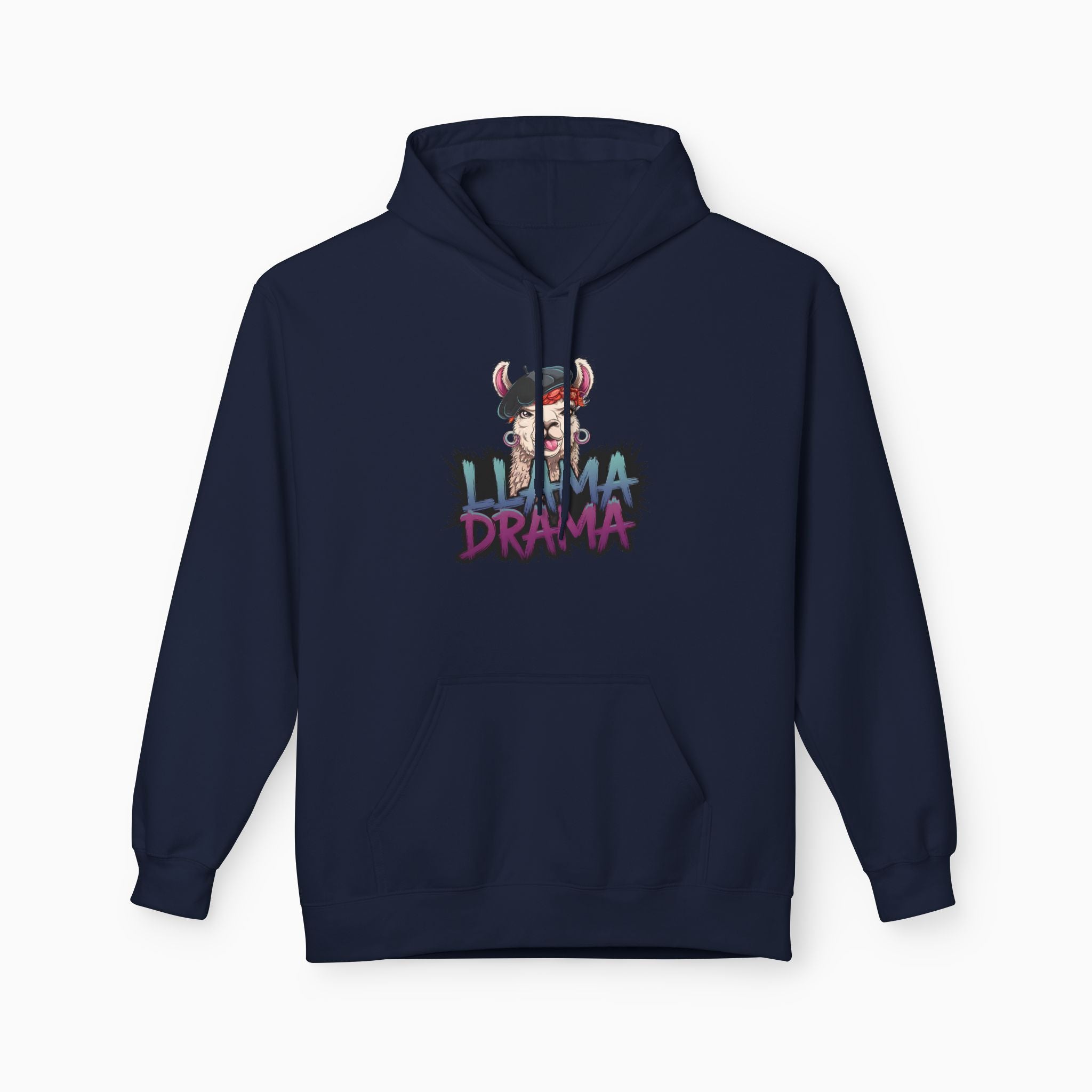 Nft Style Llama Drame Unisex Hoodie
