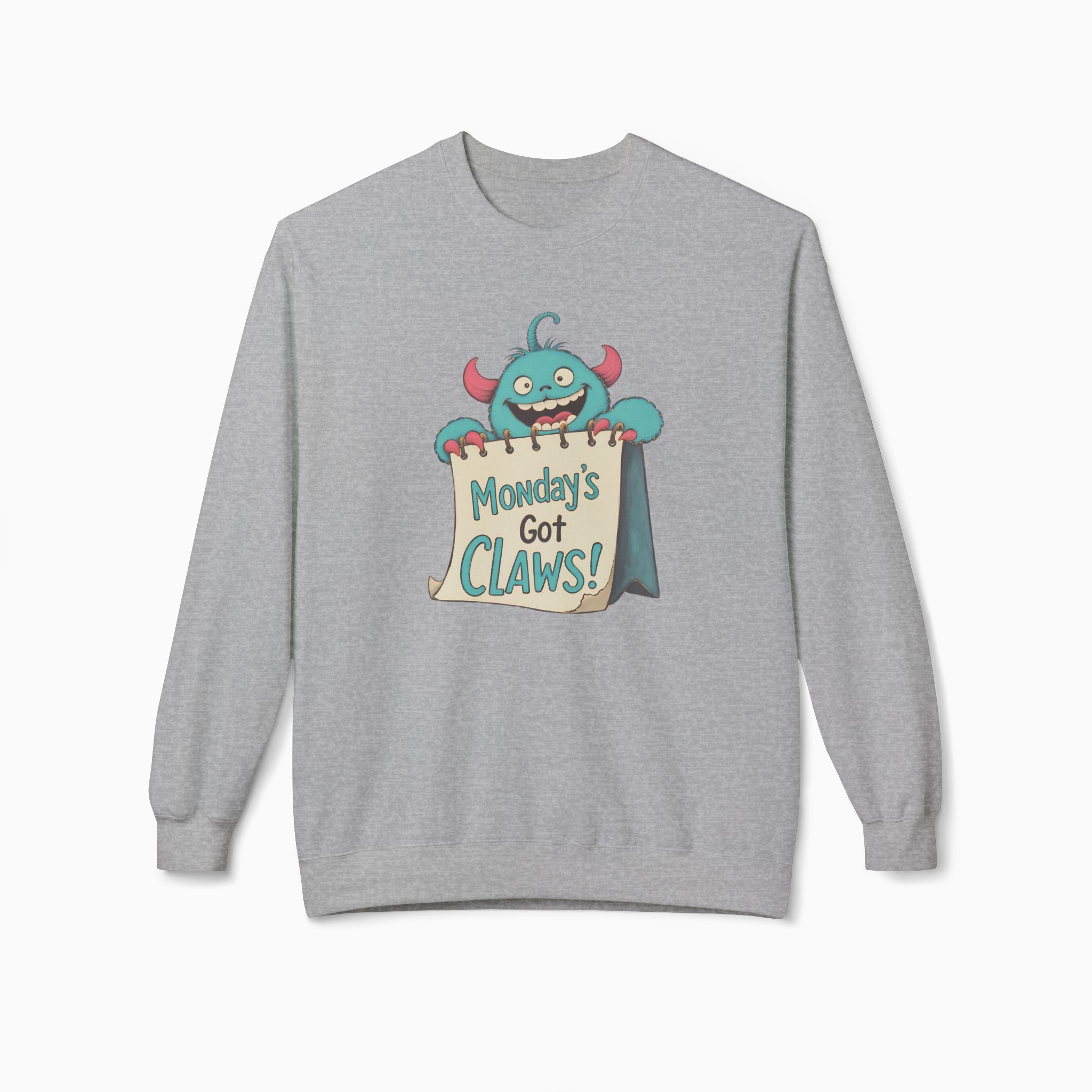 Monday's Got Claws Unisex Sweatshirt