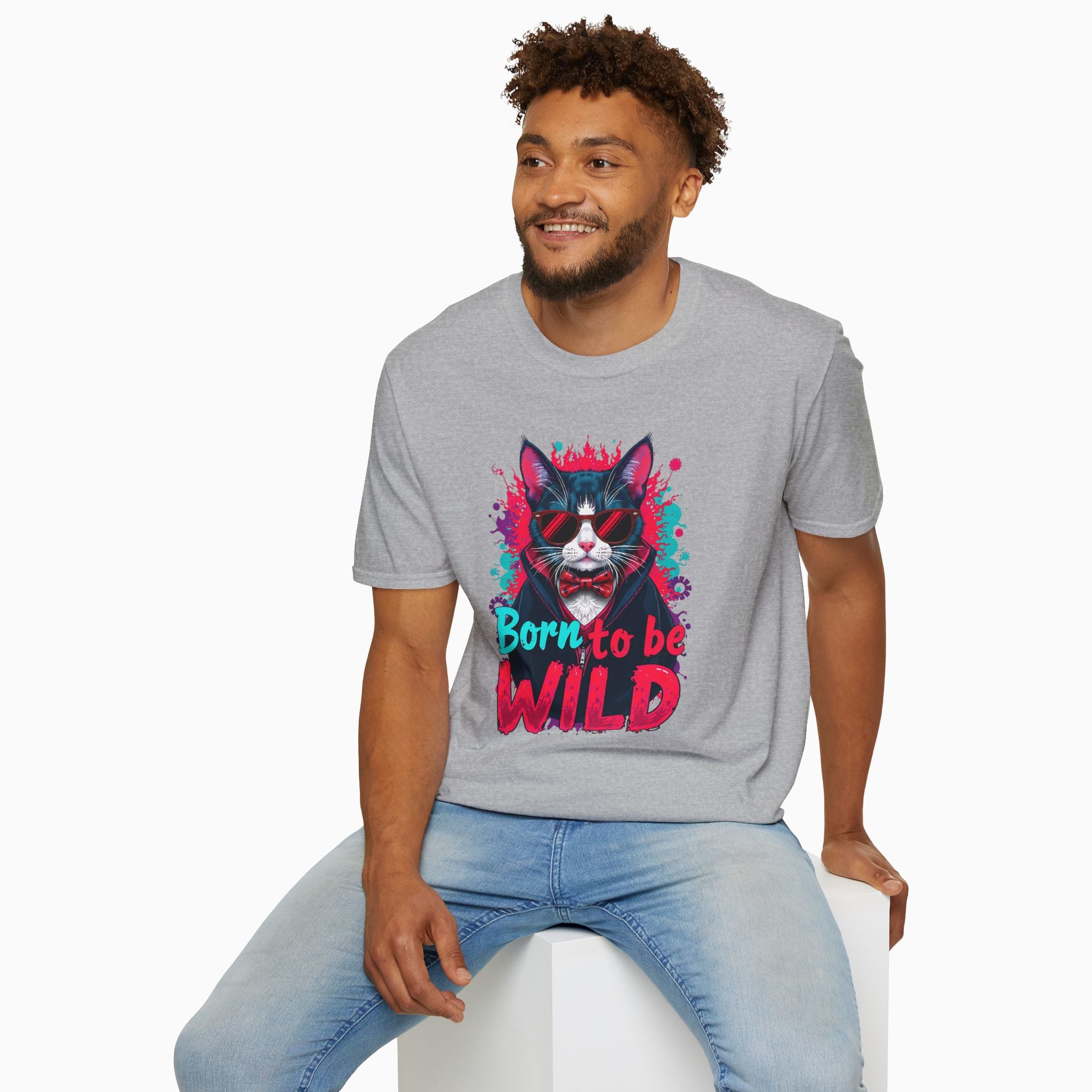 Dragula Cat: Born To Be Wild Unisex T-Shirt