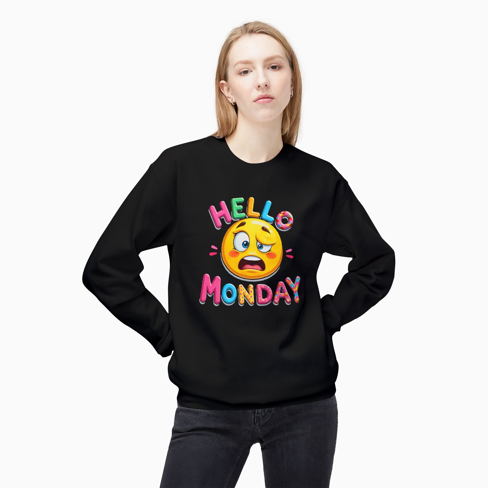 HELLO MONDAY Unisex Sweatshirt