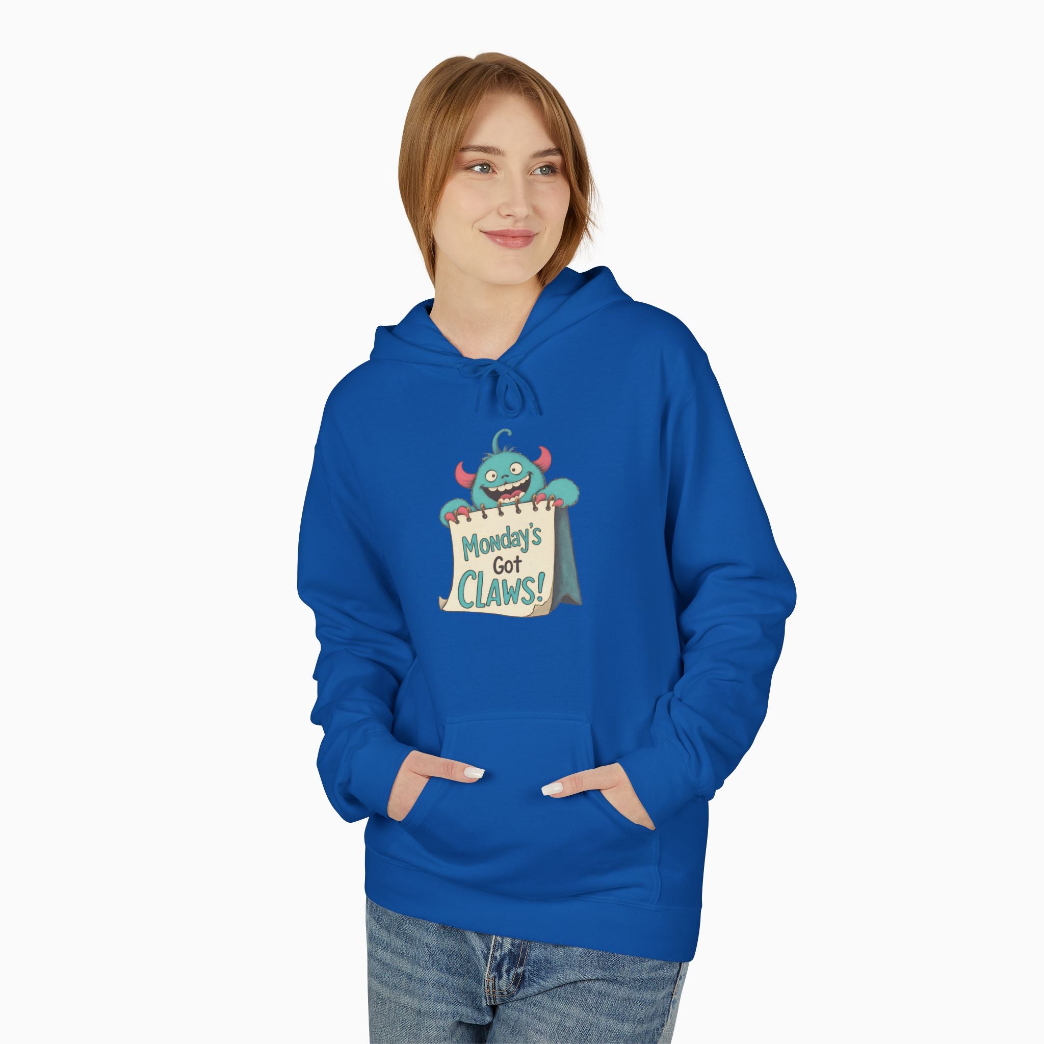 Monday's Got Claws Unisex Hoodie