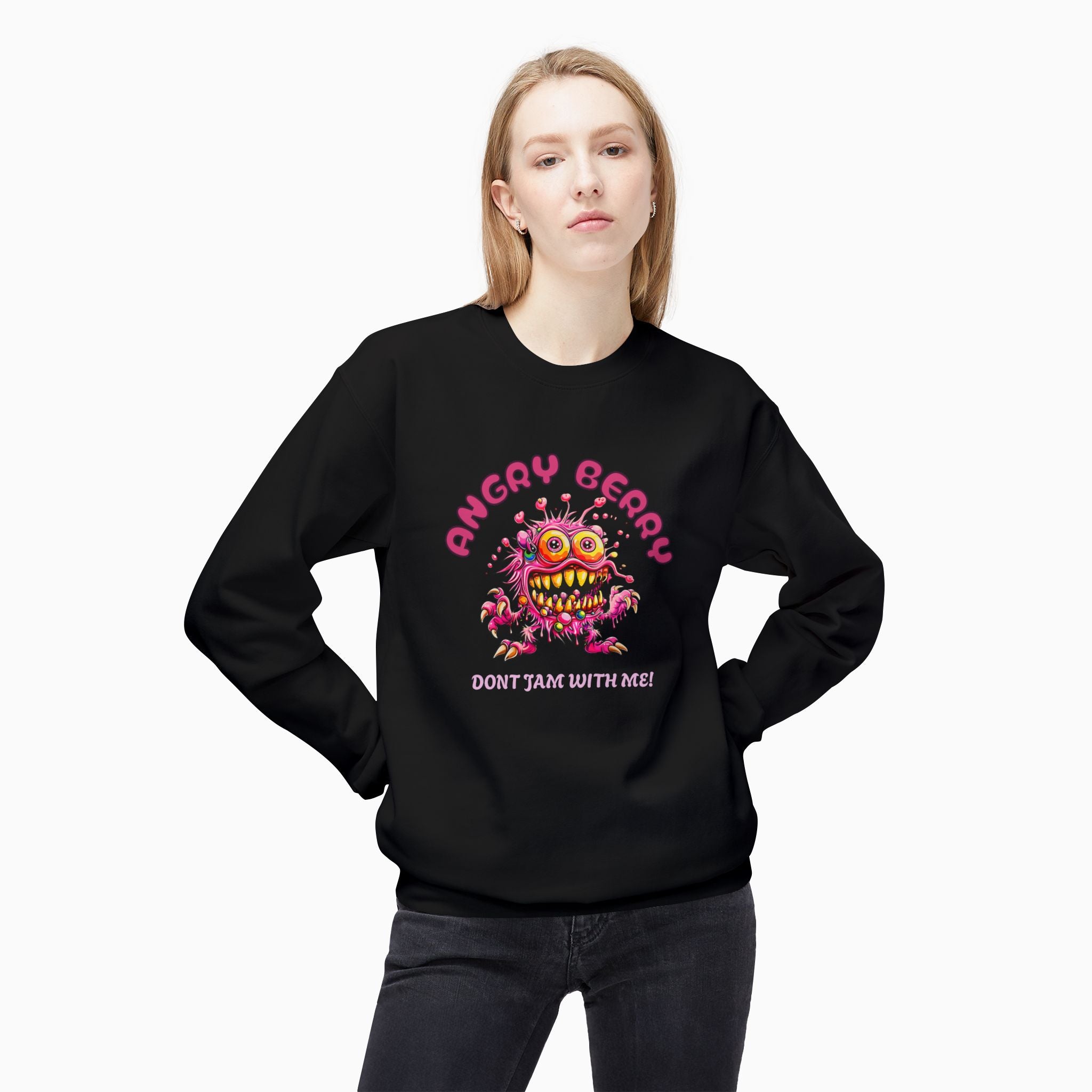 Don't Jam With Angry Cherry Unisex Sweatshirt
