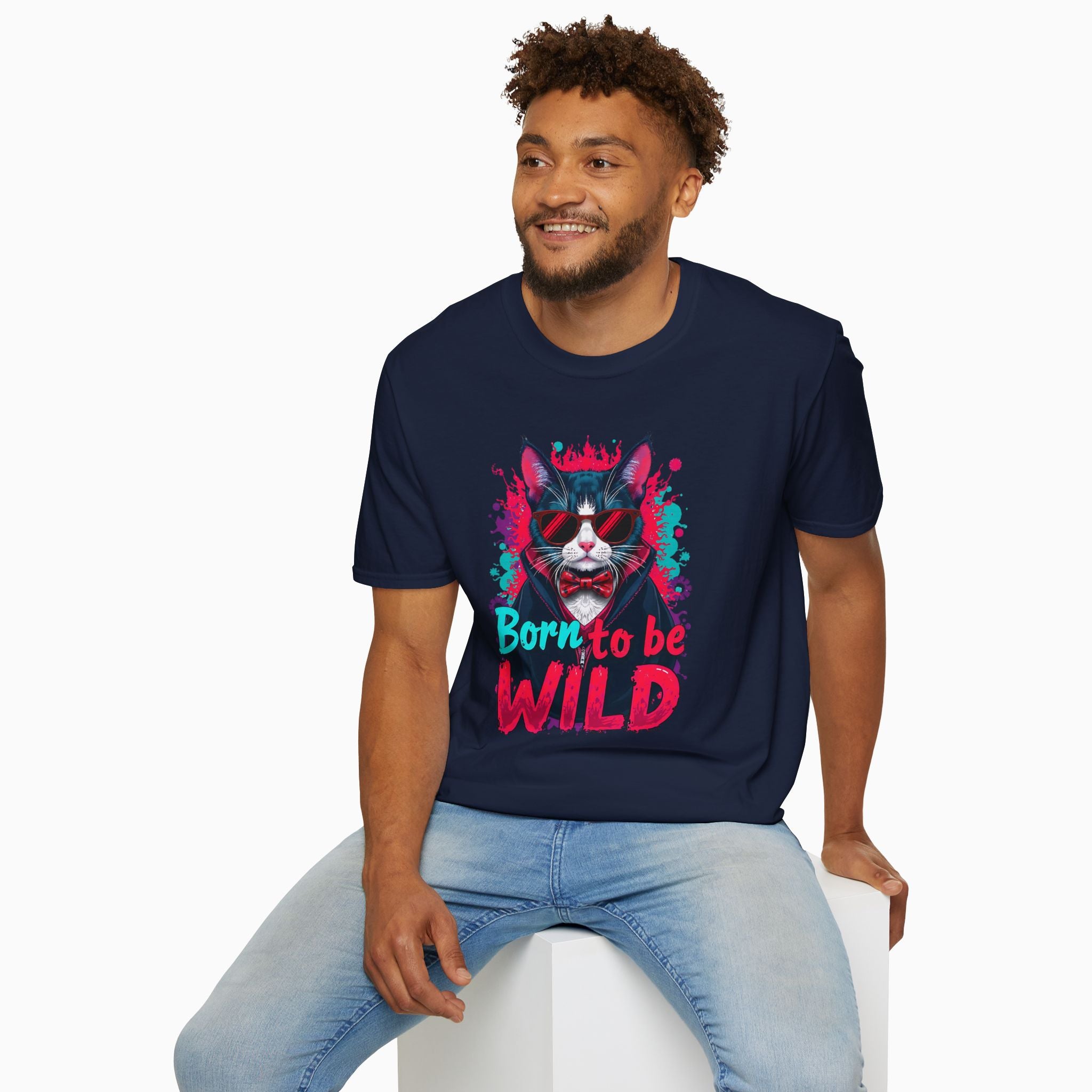 Dragula Cat: Born To Be Wild Unisex T-Shirt