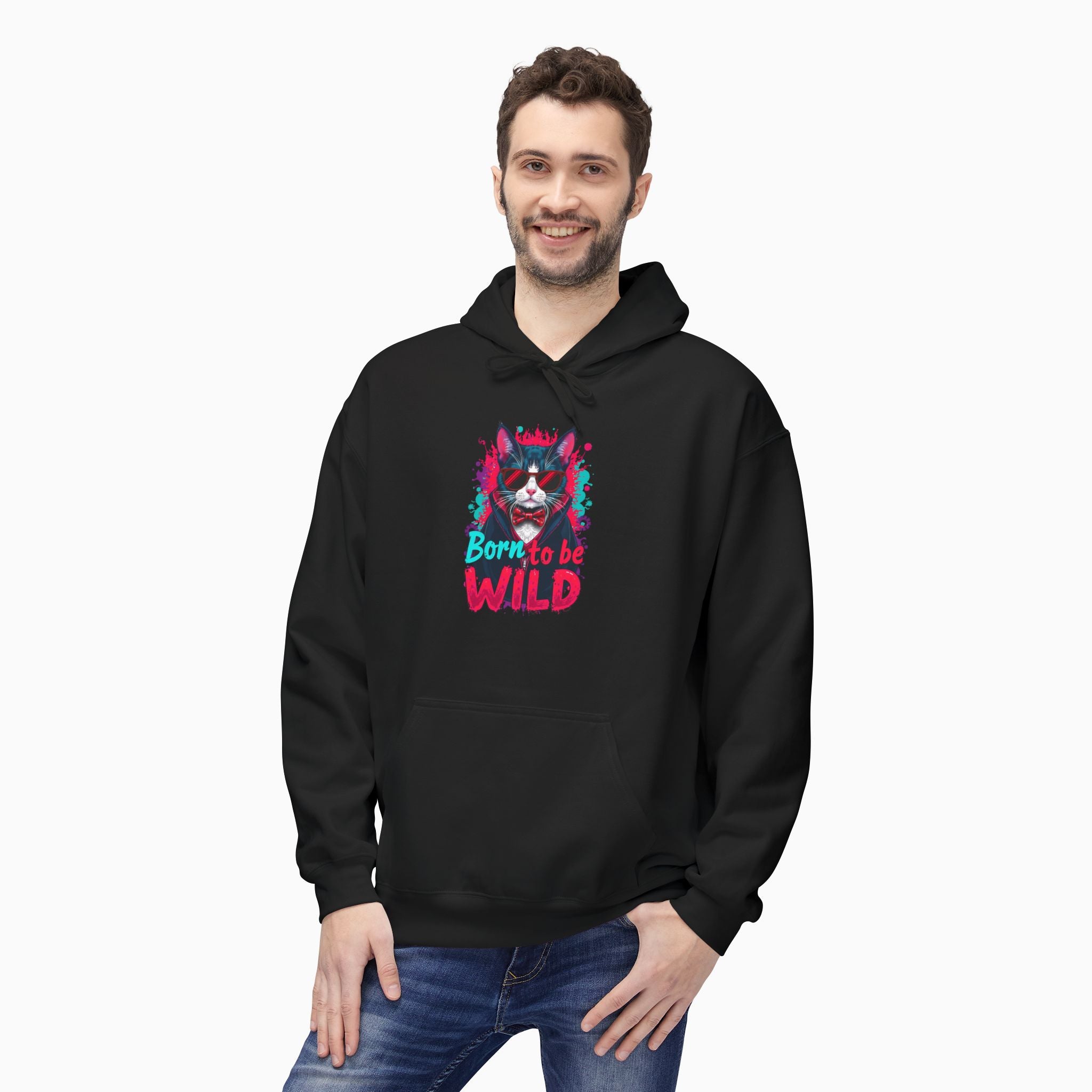 Dragula Cat: Born To Be Wild Unisex Hoodie