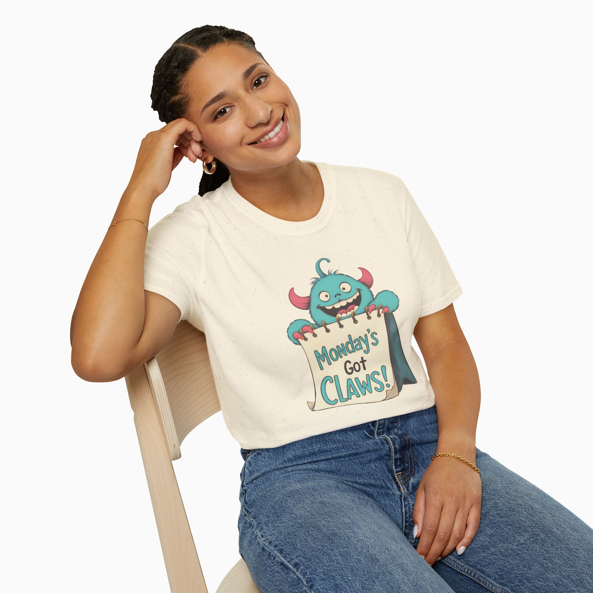 Monday's Got Claws Unisex T-Shirt