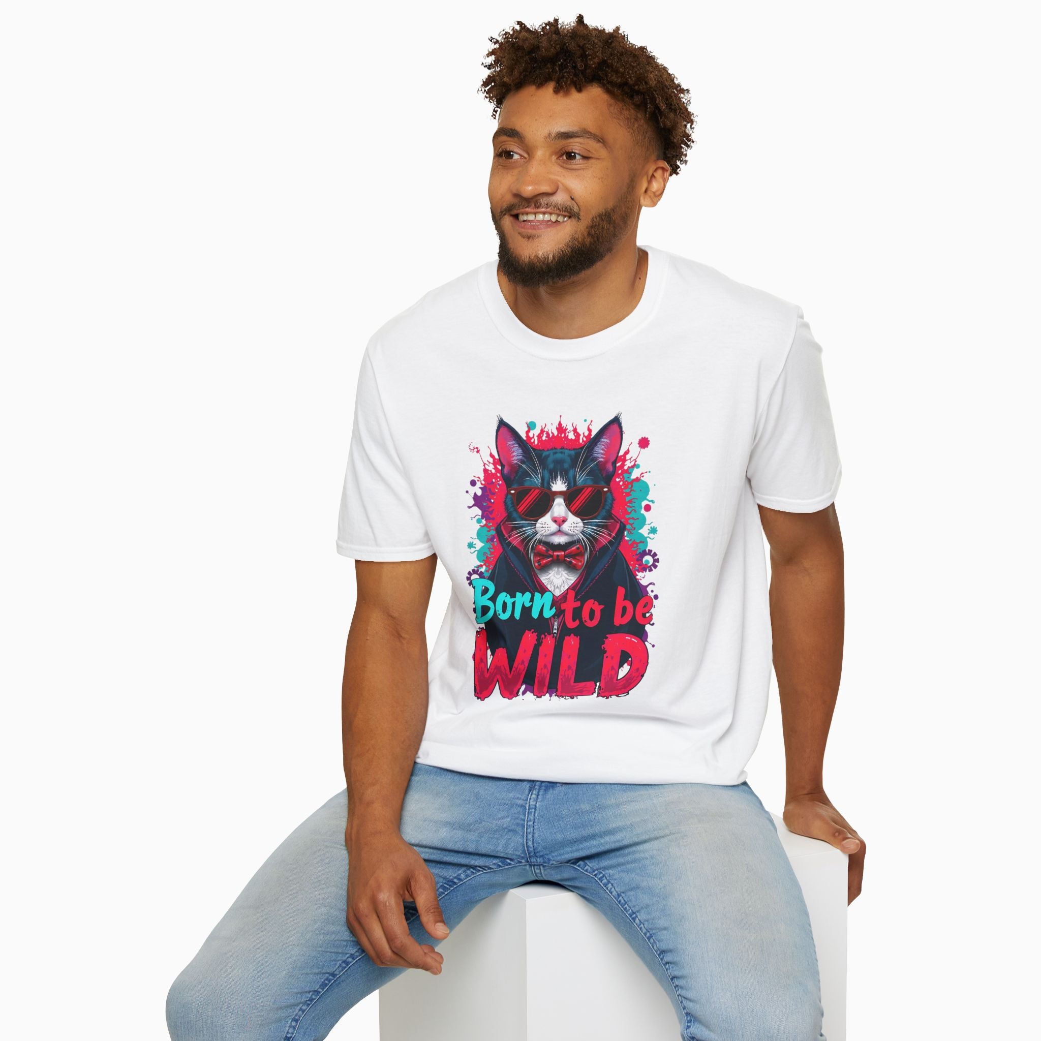 Dragula Cat: Born To Be Wild Unisex T-Shirt