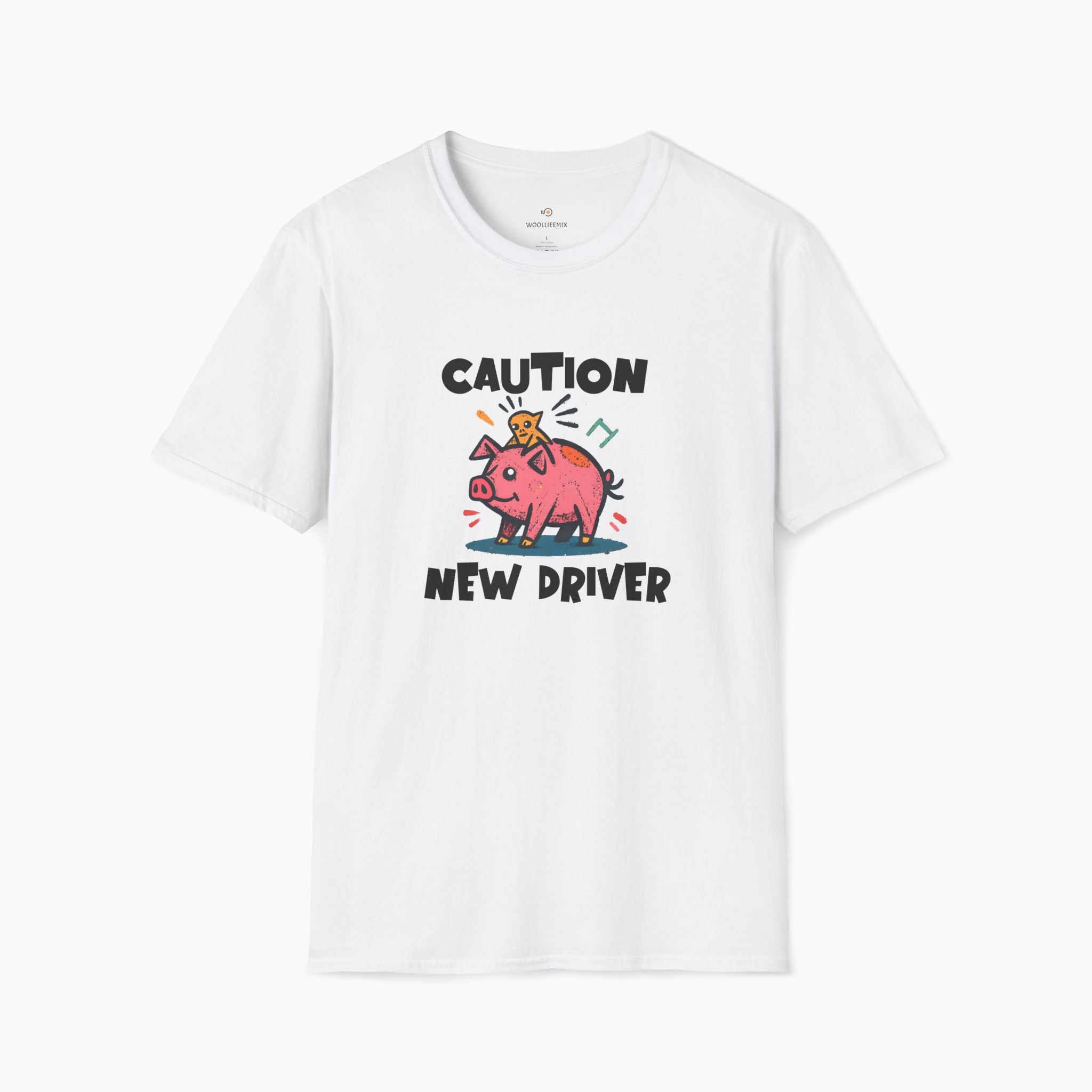 Caution New Driver Unisex T-Shirt - Premium 100% Cotton Design
