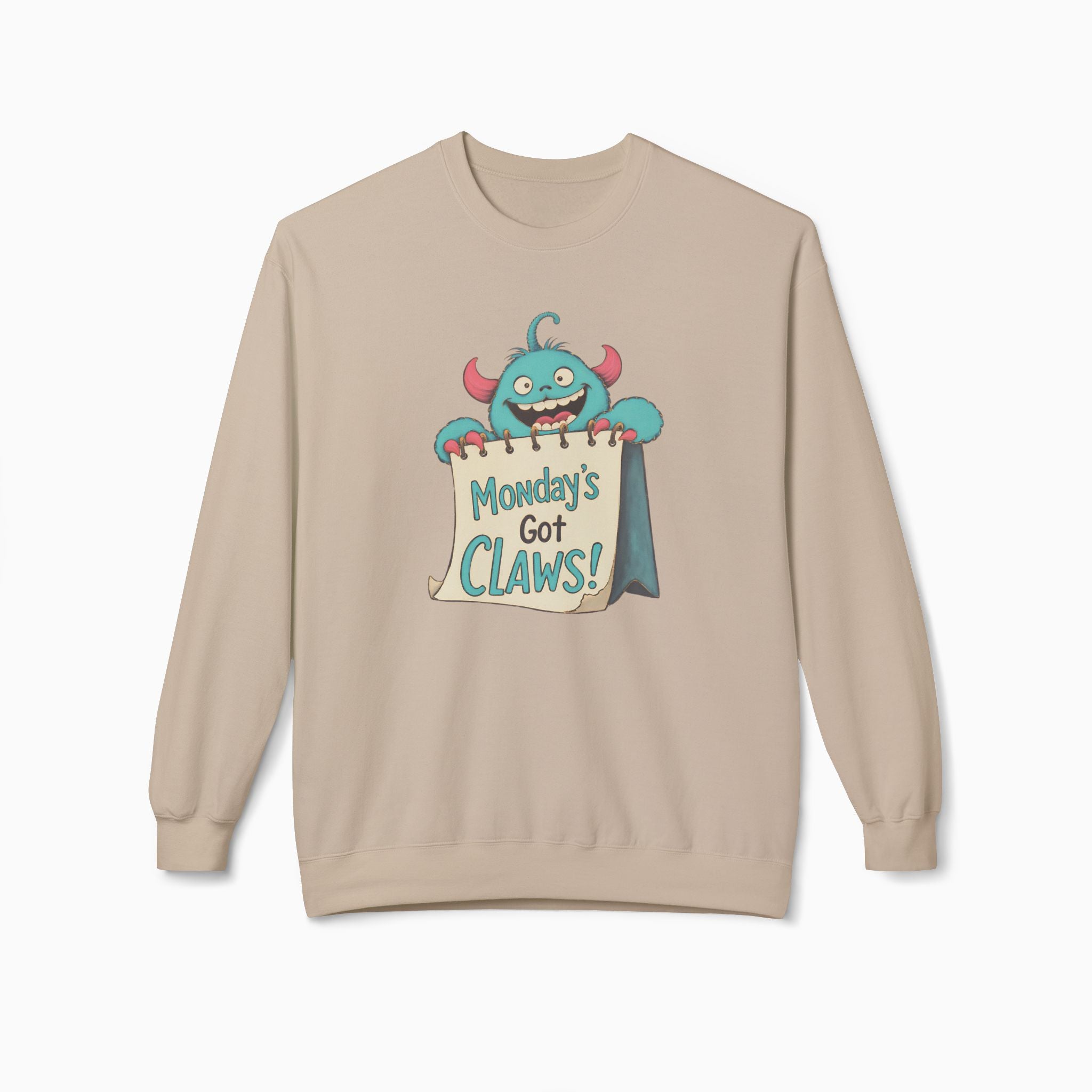 Monday's Got Claws Unisex Sweatshirt