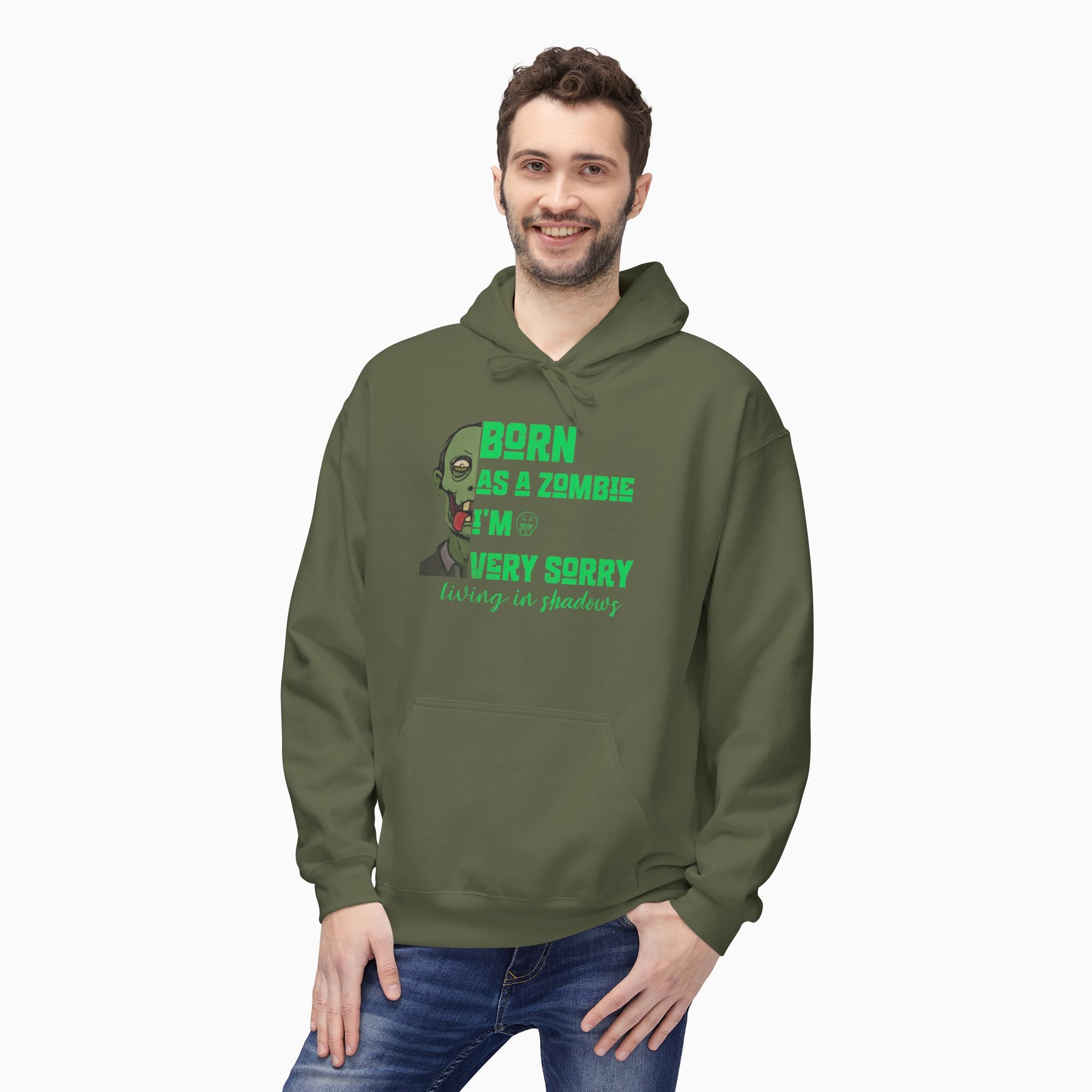 Born as a Zombie, I'm very Sorry Unisex Hoodie