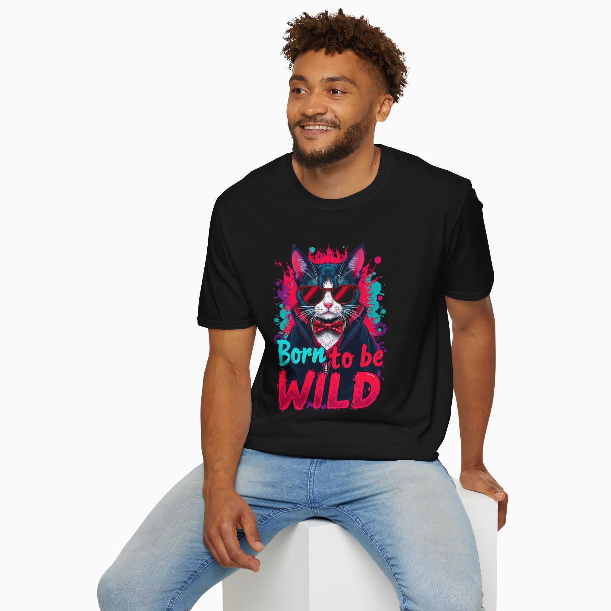 Dragula Cat: Born To Be Wild Unisex T-Shirt