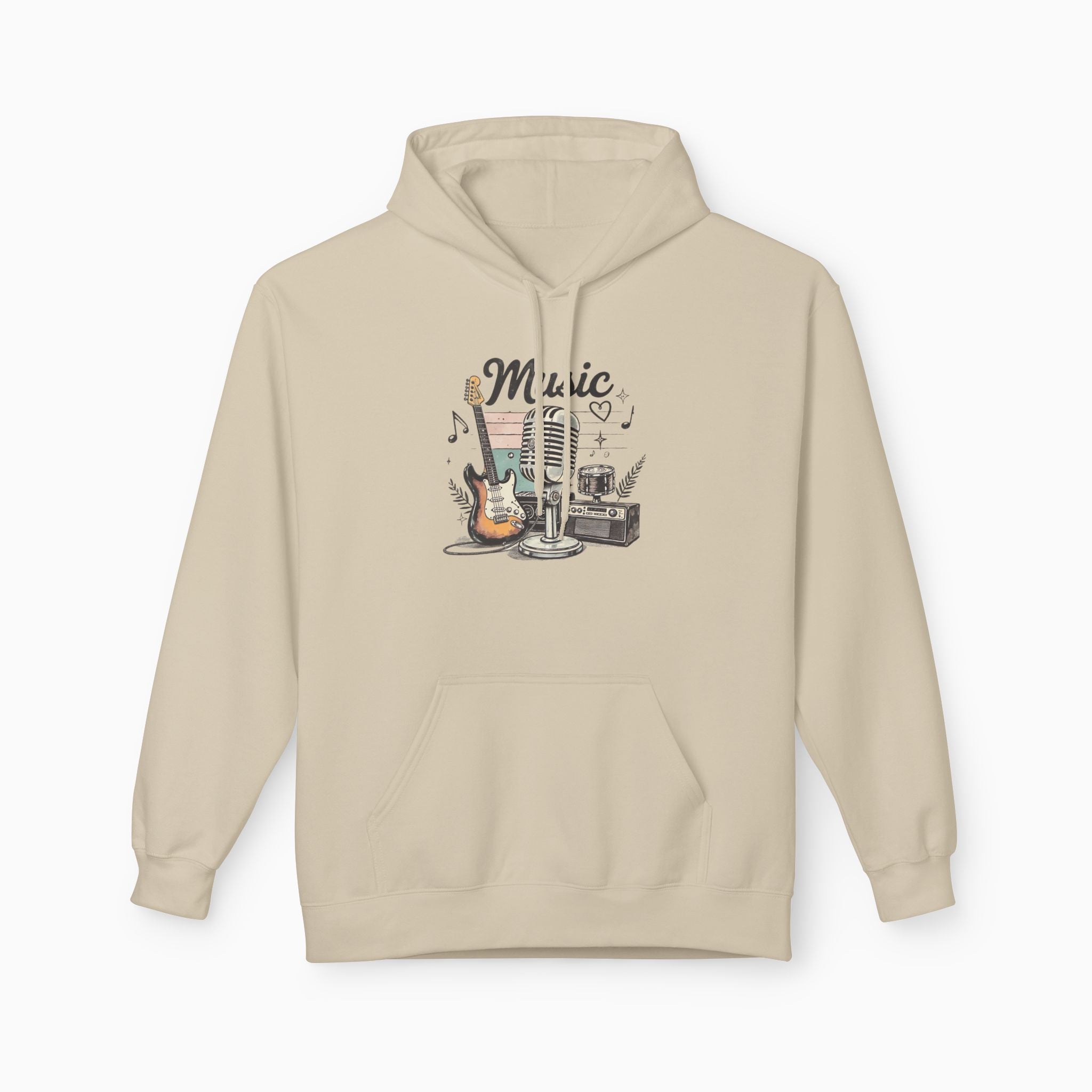 Vintage Music Unisex Hoodie
