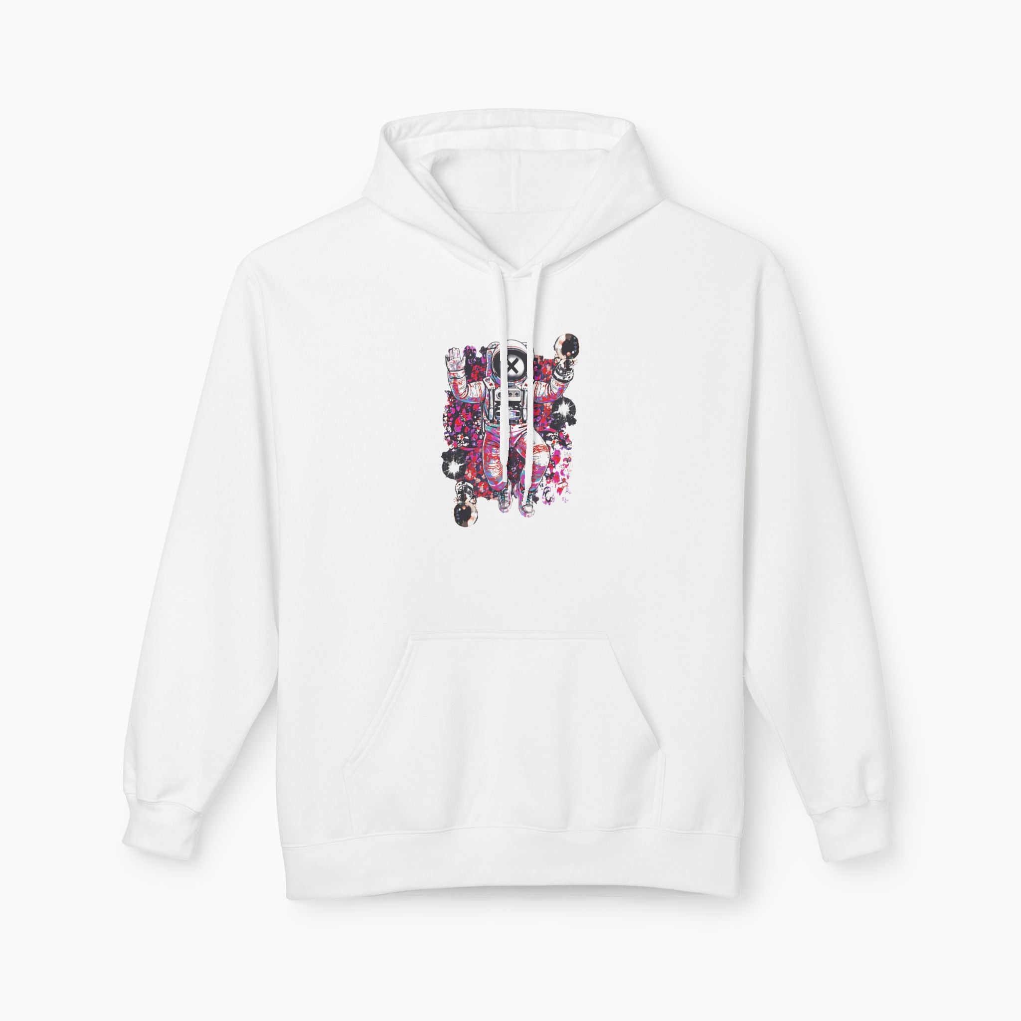 Astronaut Floating in Space Unisex Hoodie