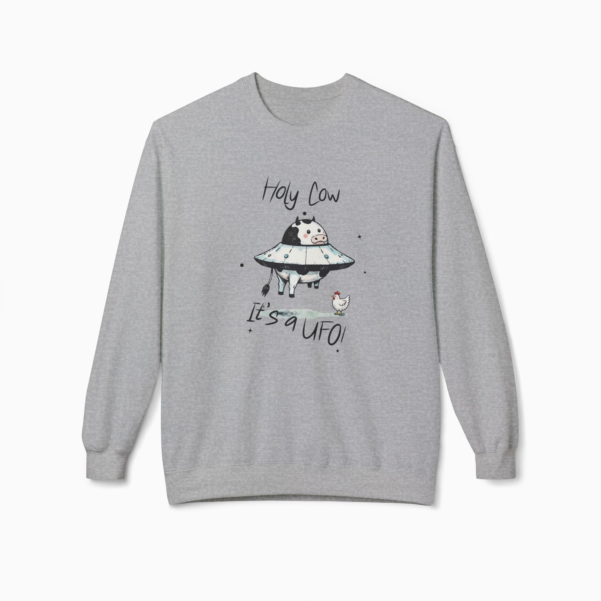 Holy Cow, It's a UFO Unisex Sweatshirt