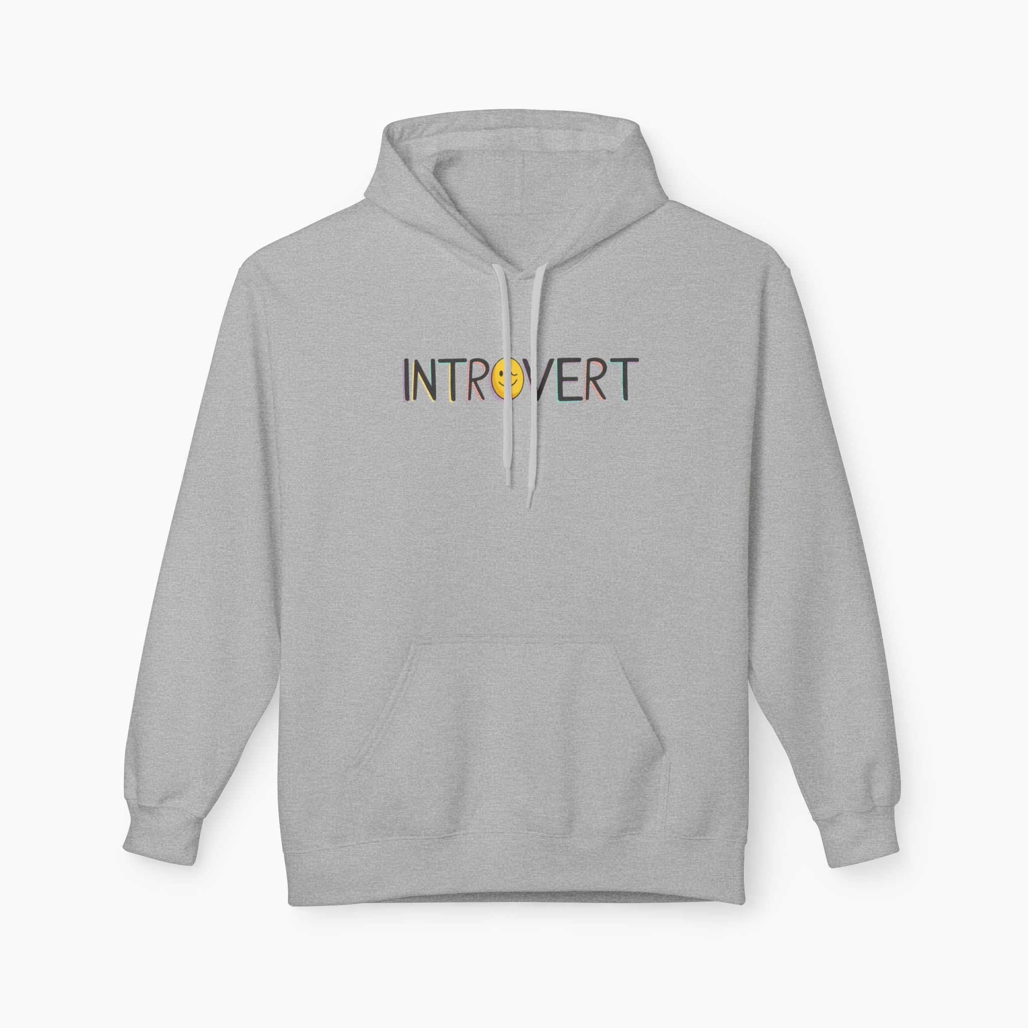 Introvert Unisex Hoodie - Sustainable Comfort & Style by Woollieemix