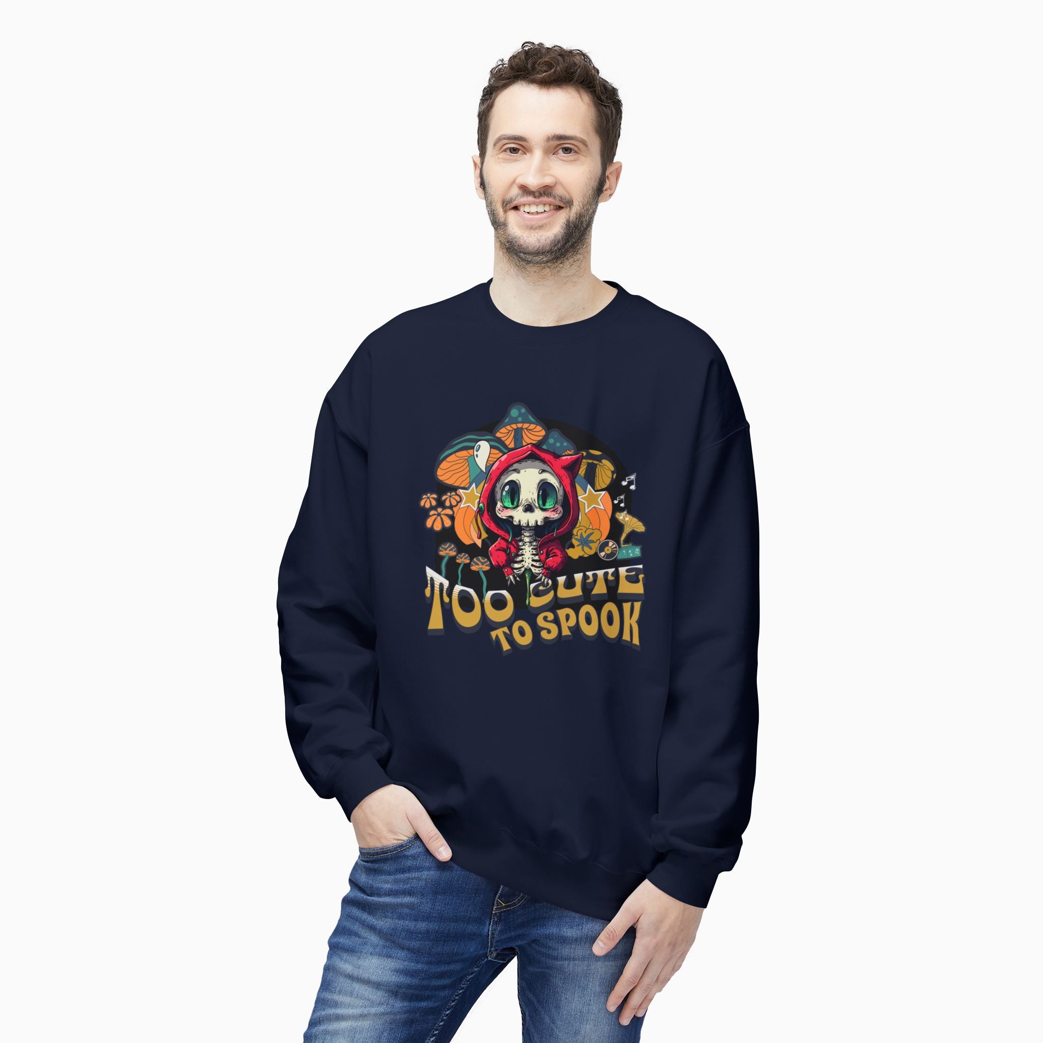 Too Cute To Spook Unisex Sweatshirt
