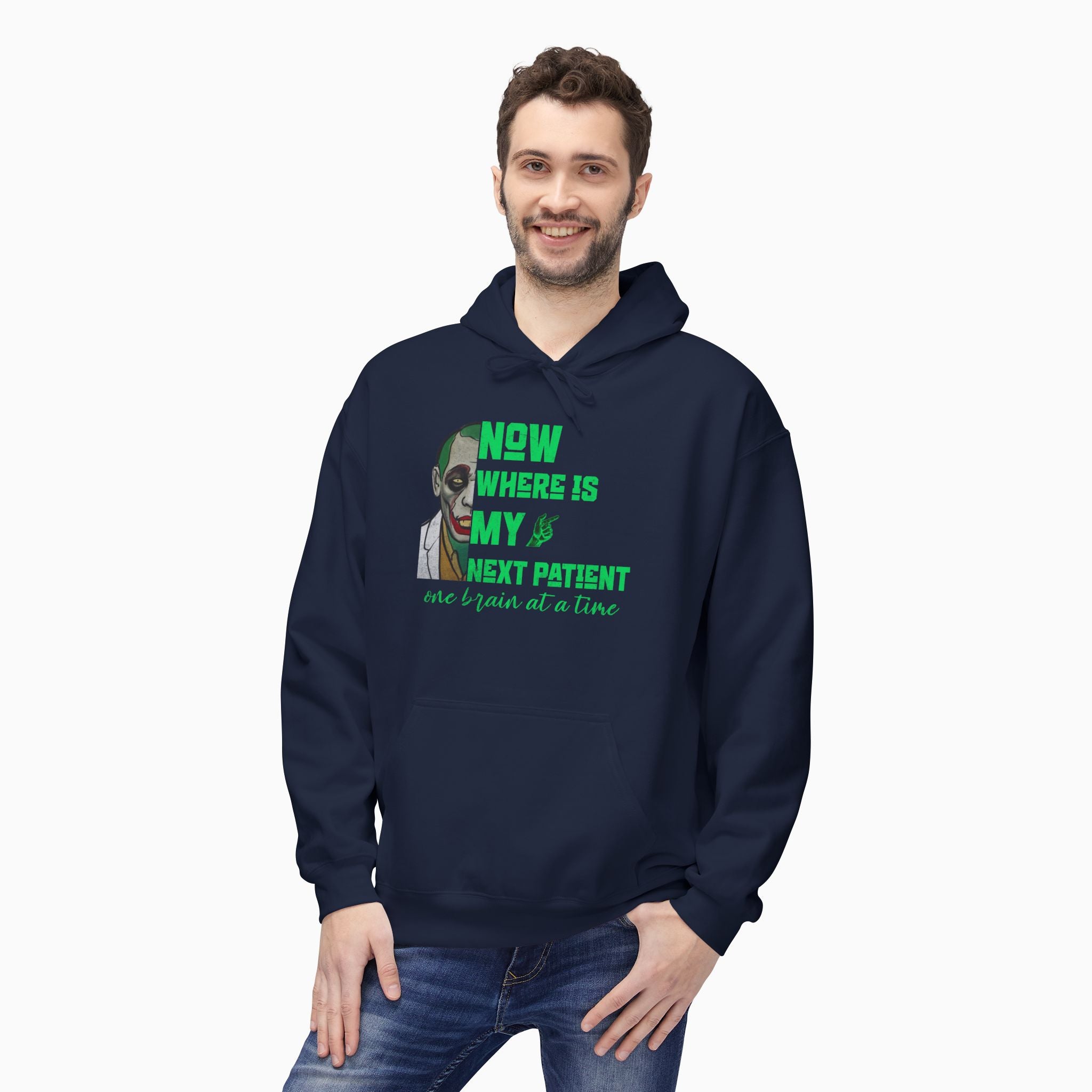 Zombie Doctor: Where is My Next Patient Unisex Hoodie
