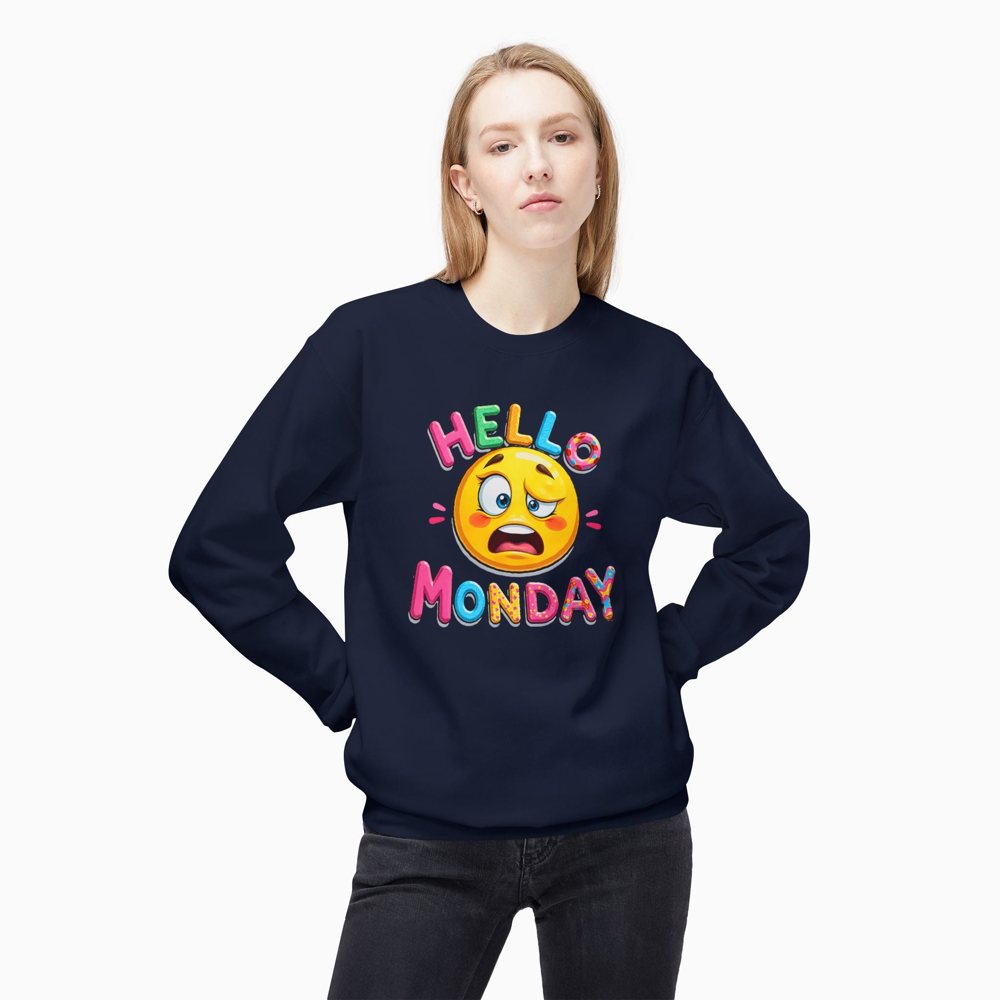 HELLO MONDAY Unisex Sweatshirt