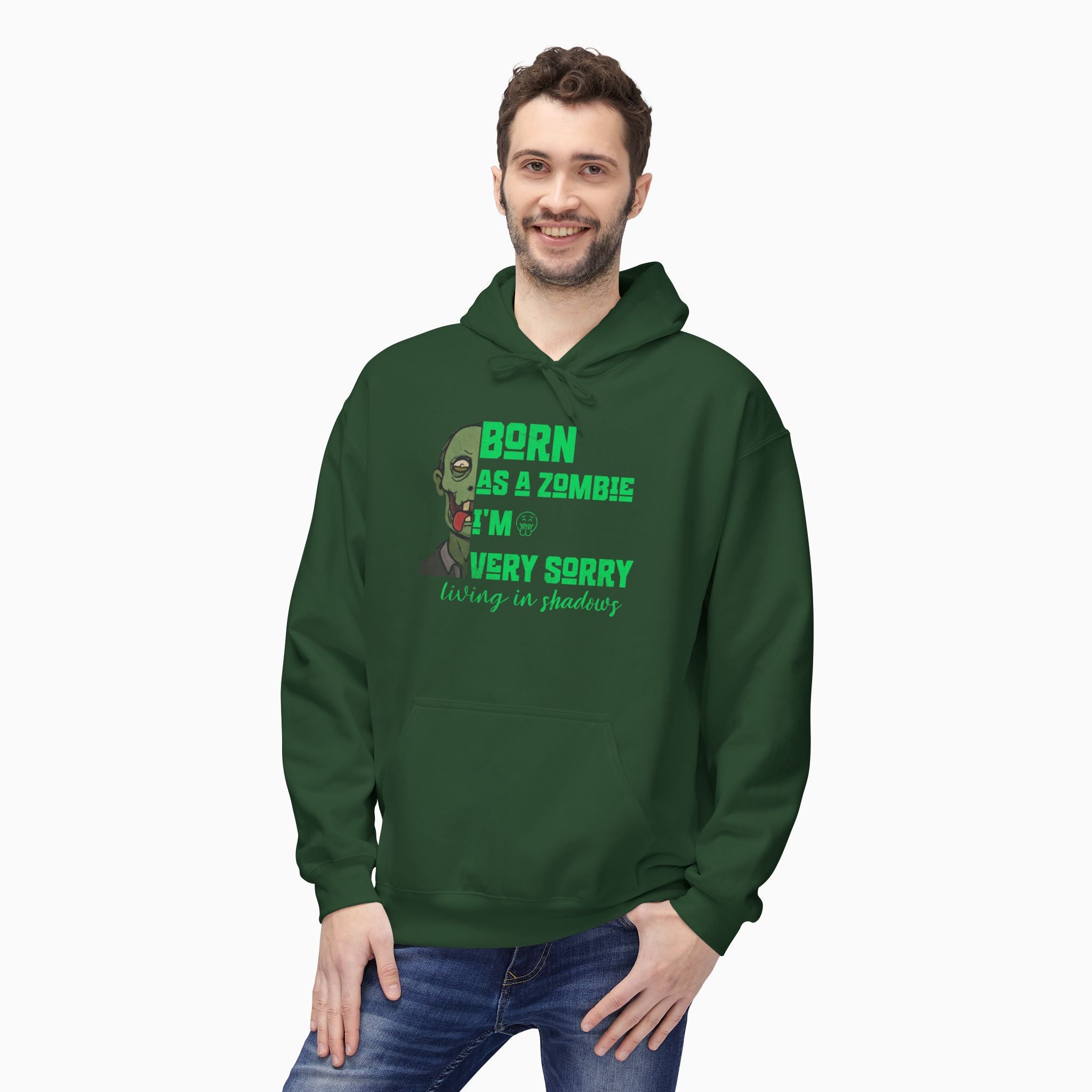 Born as a Zombie, I'm very Sorry Unisex Hoodie