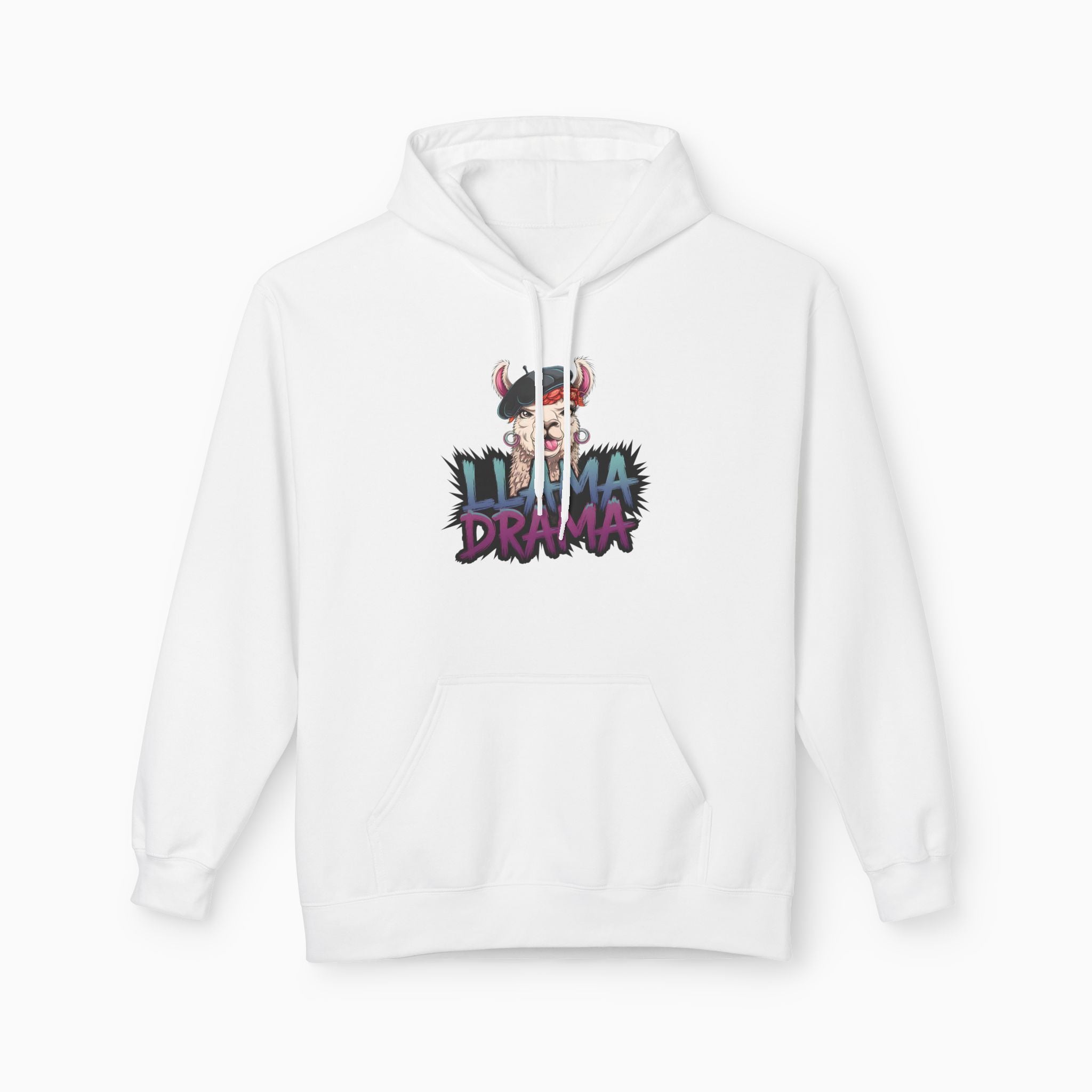 Nft Style Llama Drame Unisex Hoodie