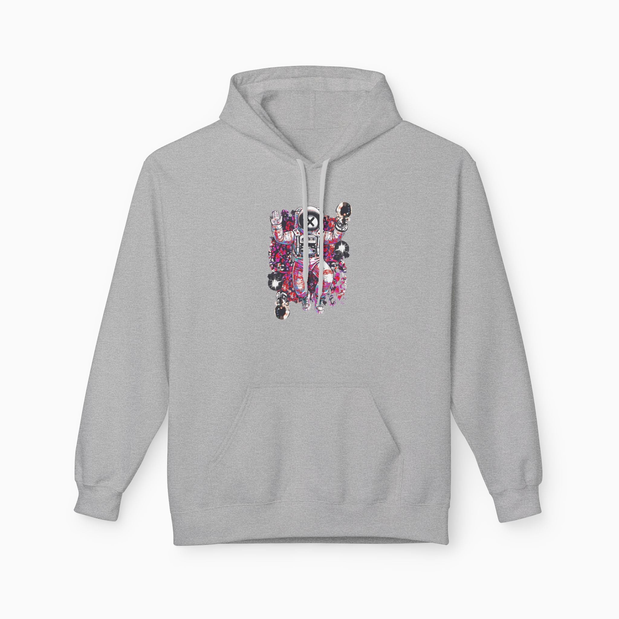 Astronaut Floating in Space Unisex Hoodie