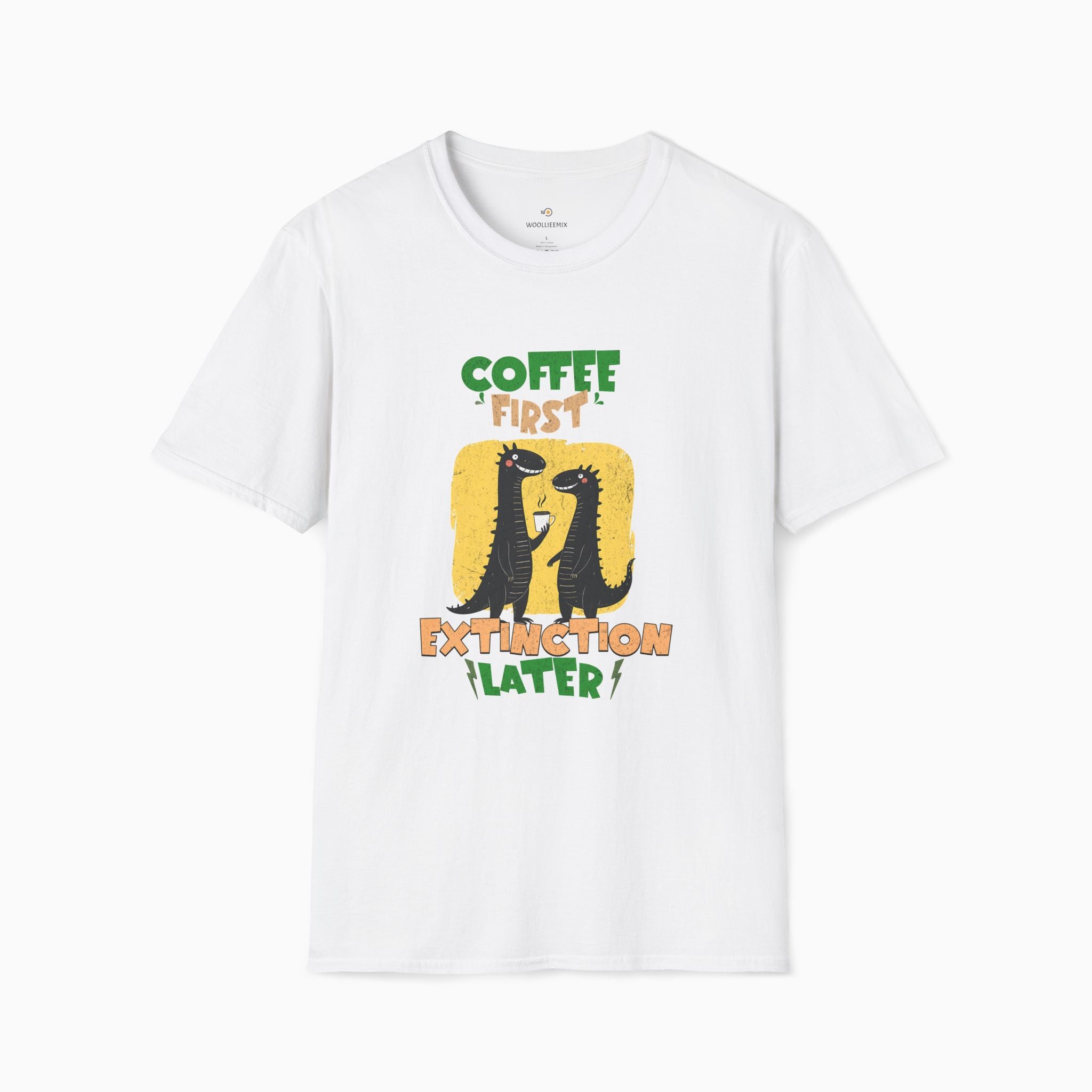 Coffee First, Extinction Later Unisex T-Shirt