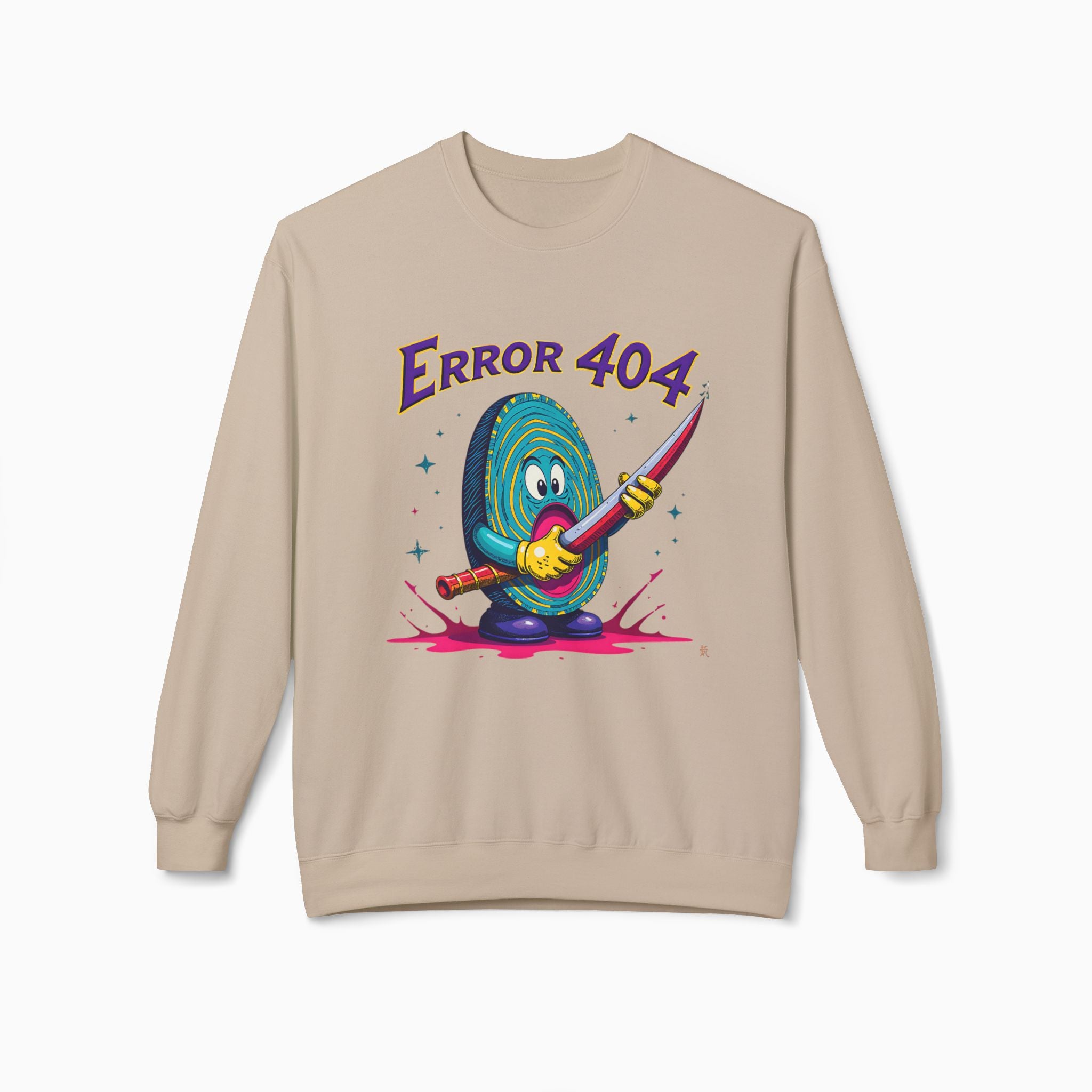 Blood Test Error 404 Unisex Sweatshirt