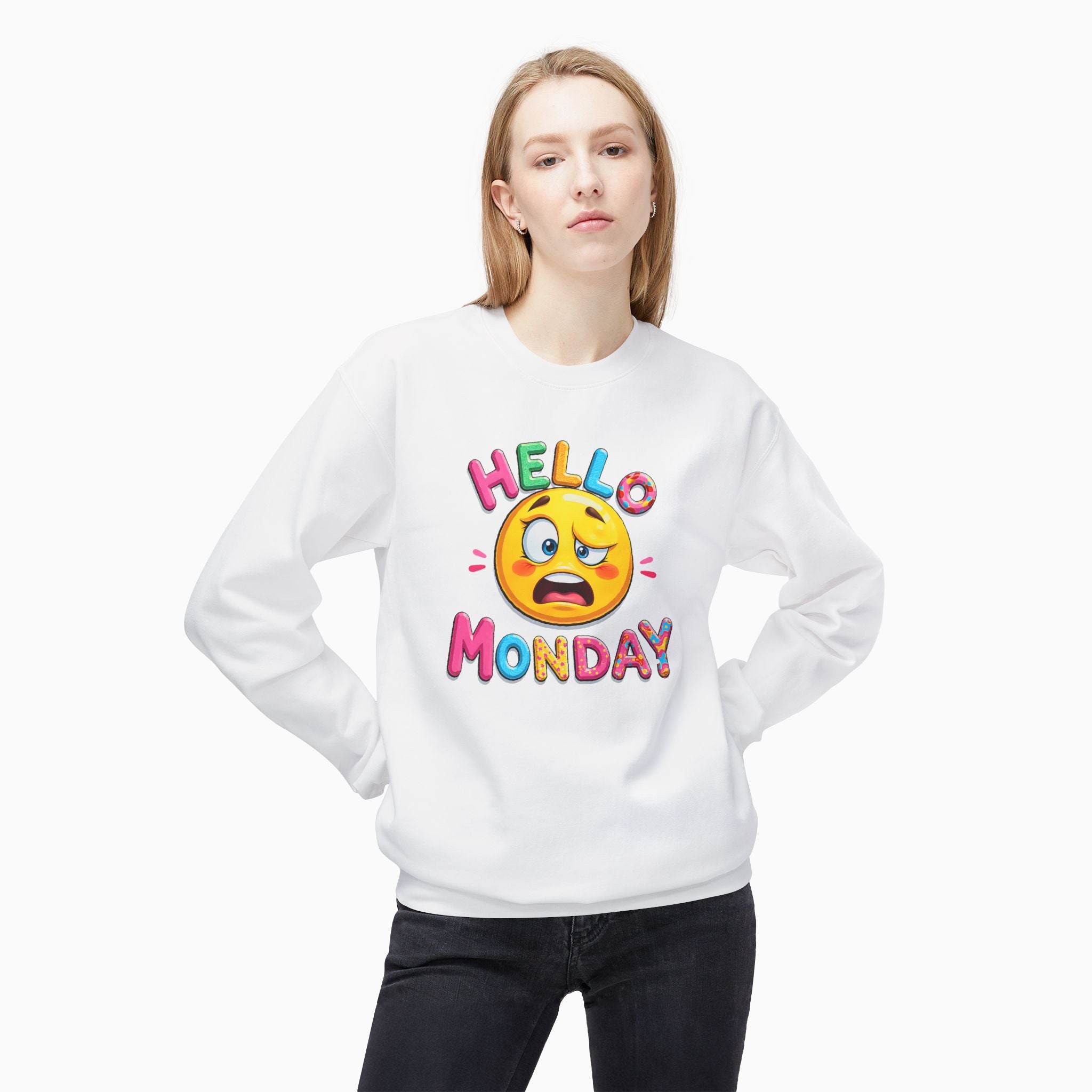 HELLO MONDAY Unisex Sweatshirt