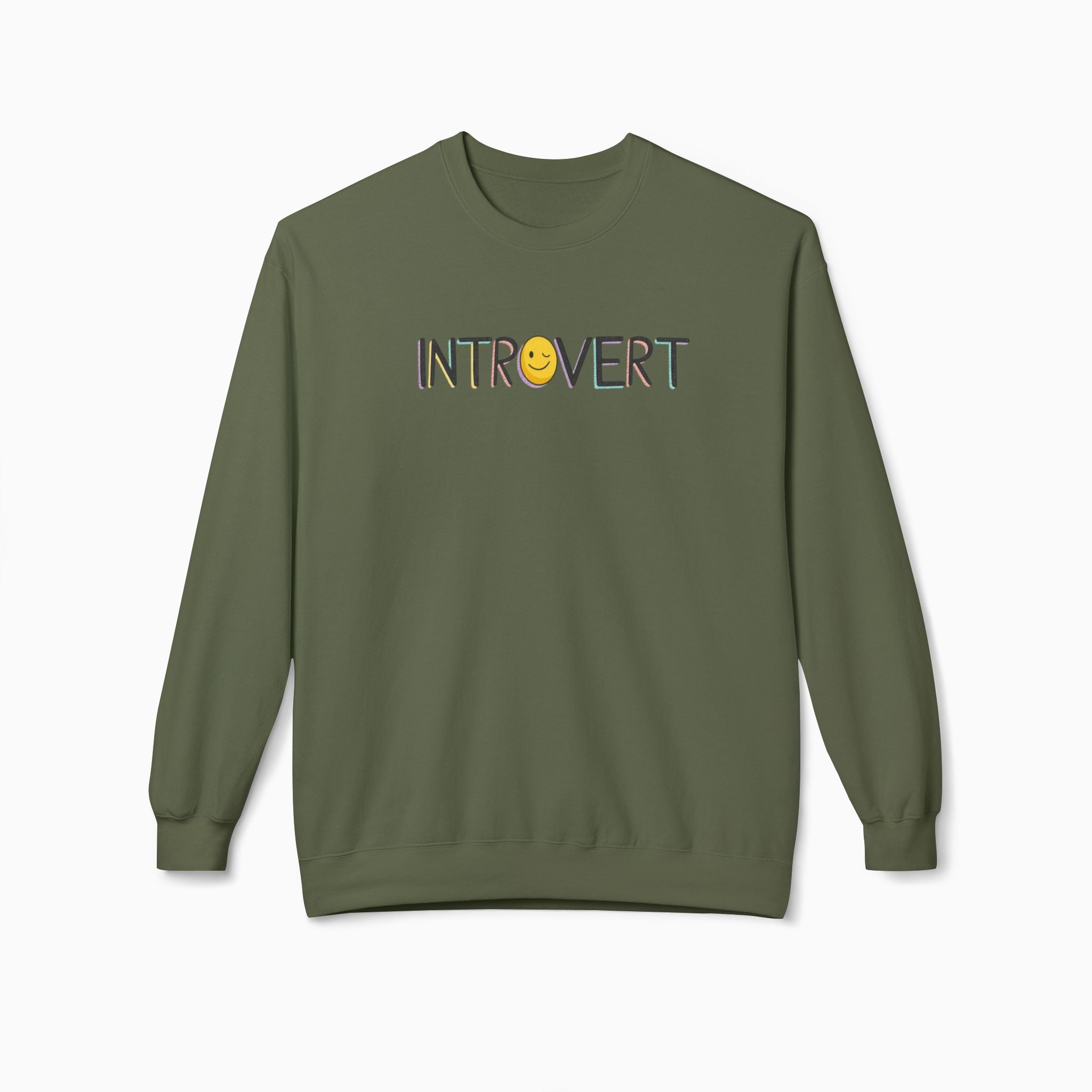 Introvert Unisex Sweatshirt | Exclusive Design by Woollieemix