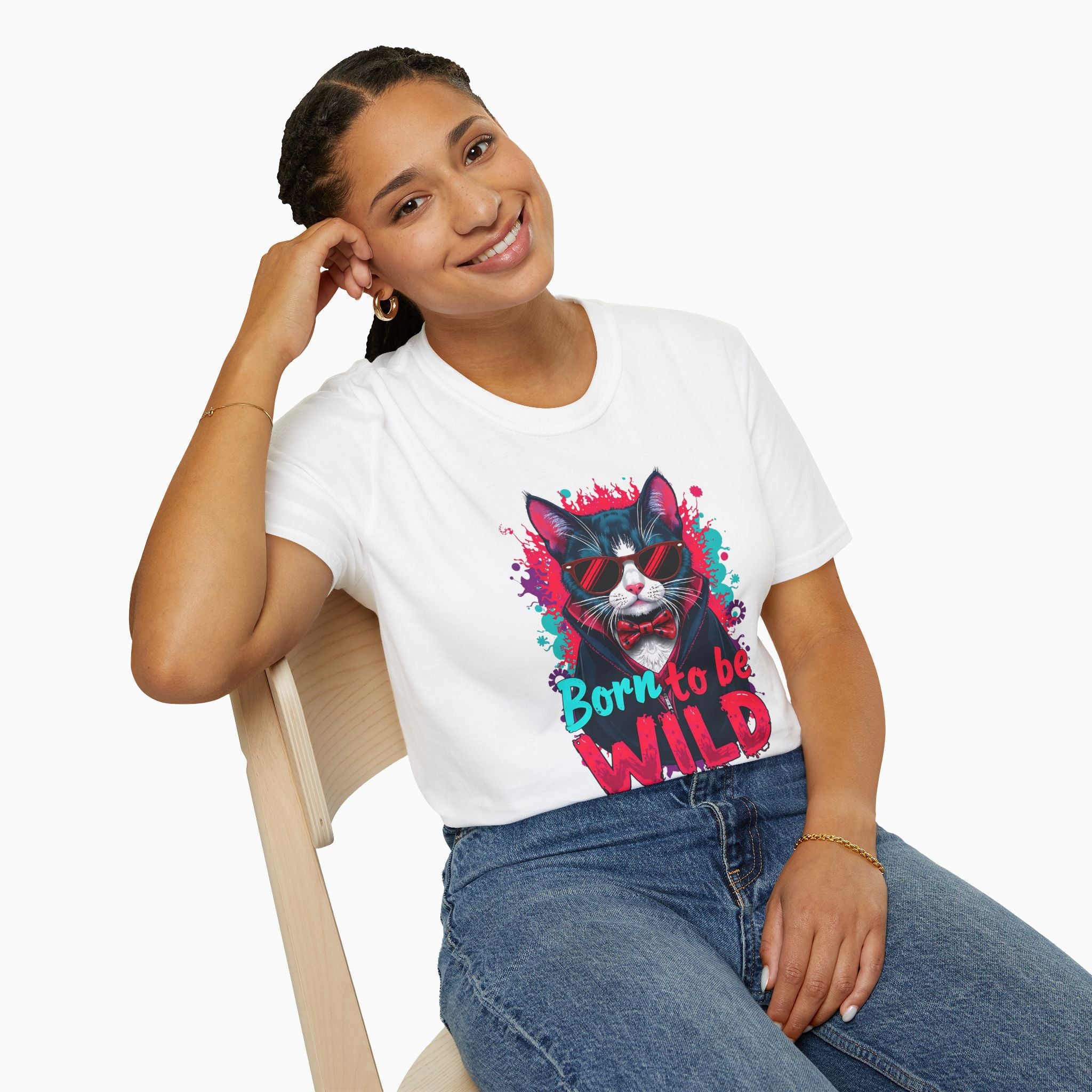 Dragula Cat: Born To Be Wild Unisex T-Shirt