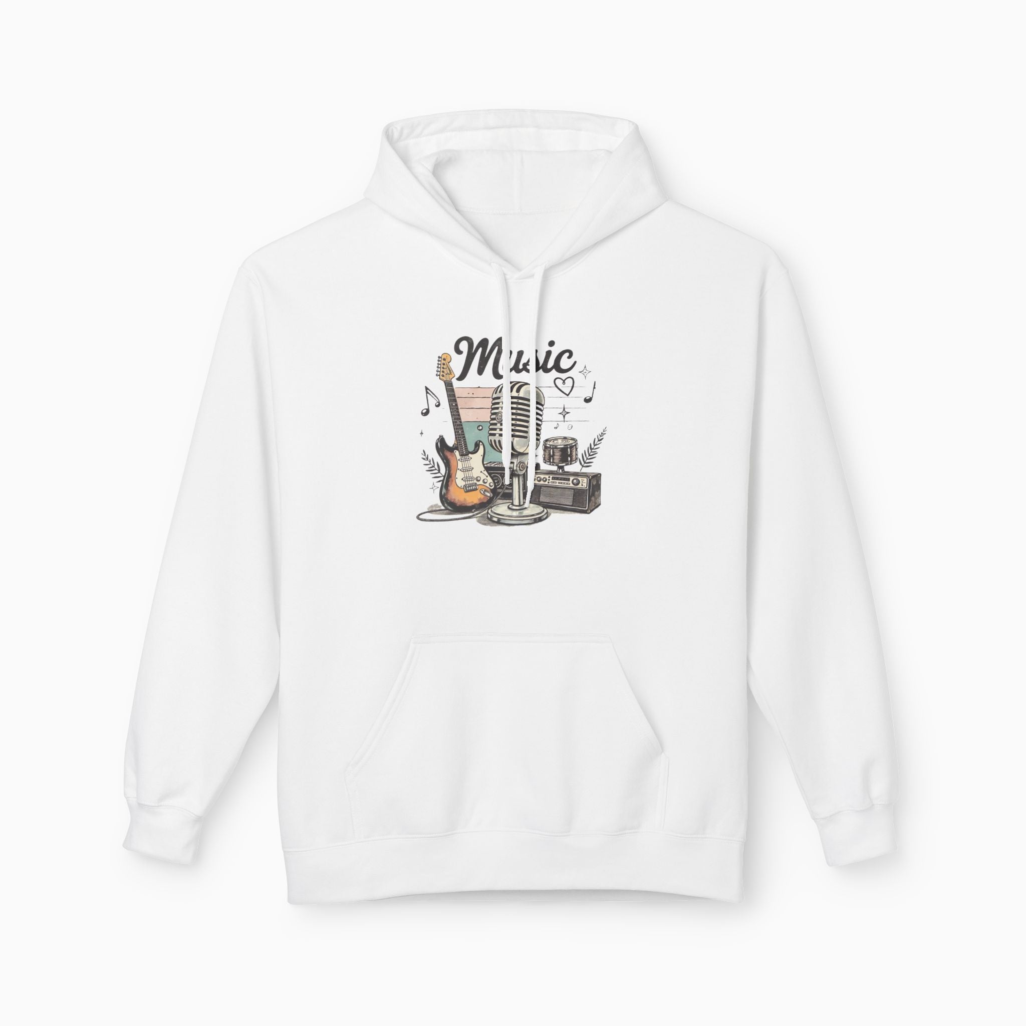 Vintage Music Unisex Hoodie