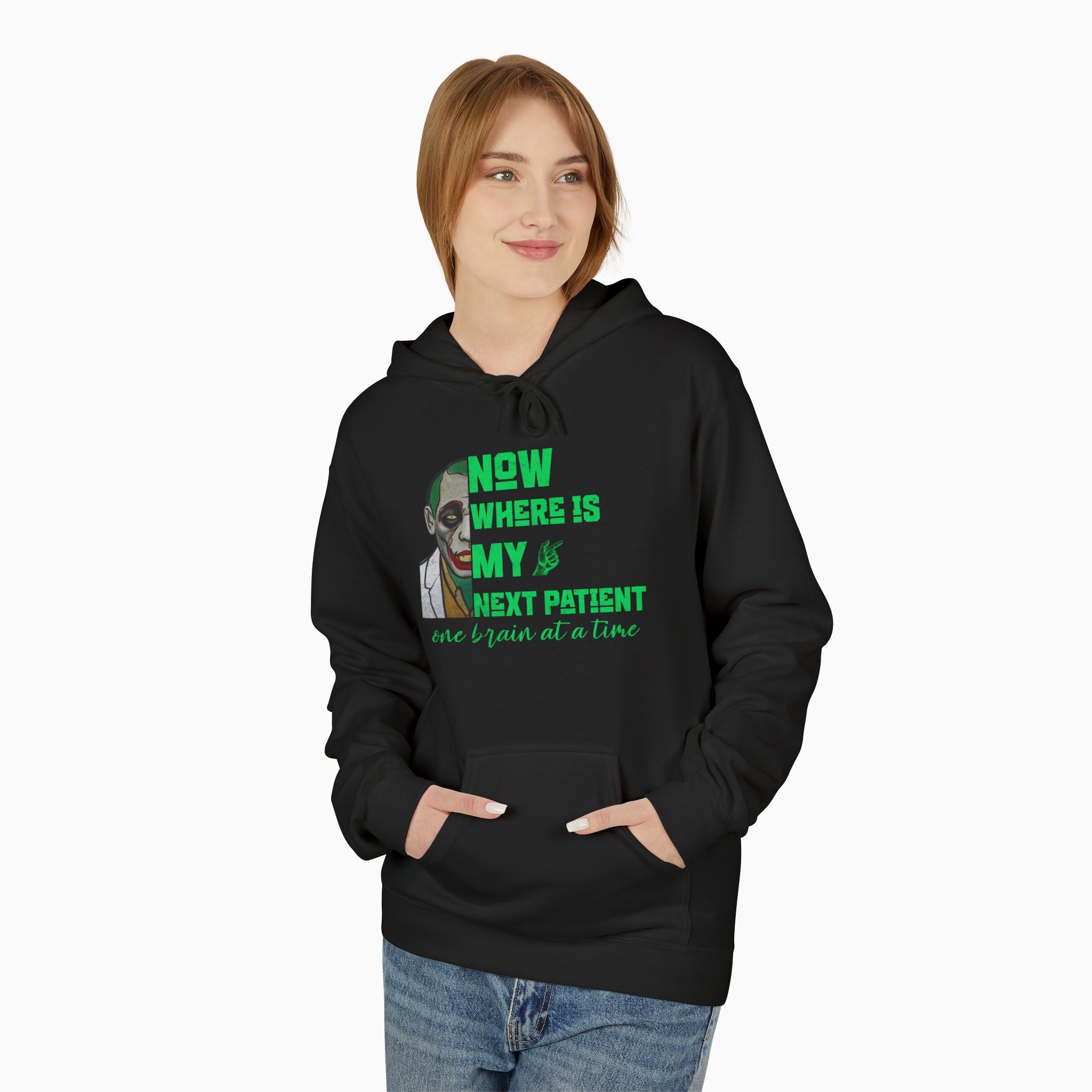 Zombie Doctor: Where is My Next Patient Unisex Hoodie