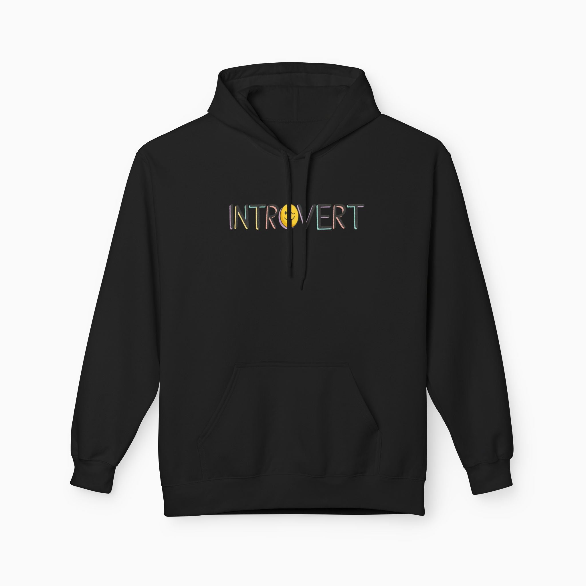 Introvert Unisex Hoodie - Sustainable Comfort & Style by Woollieemix