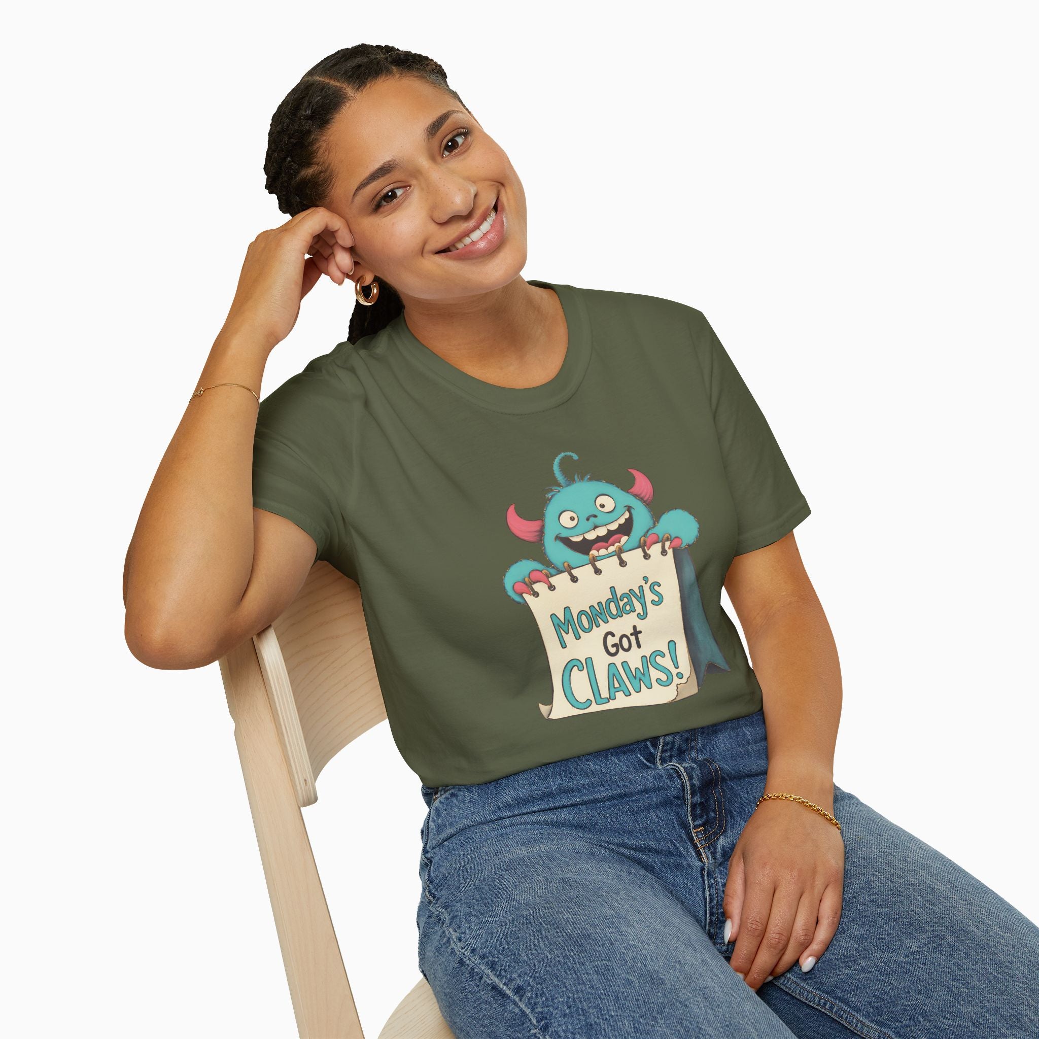 Monday's Got Claws Unisex T-Shirt