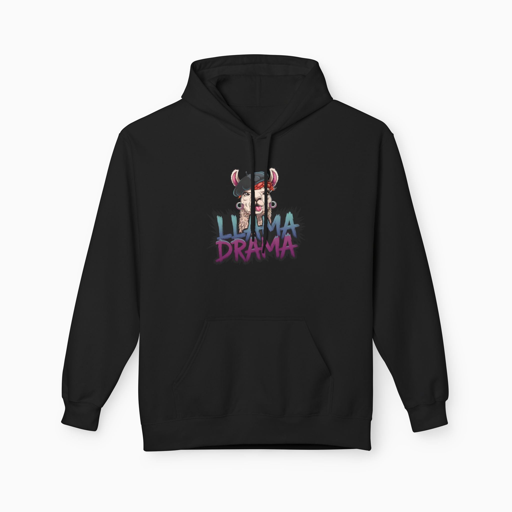 Nft Style Llama Drame Unisex Hoodie