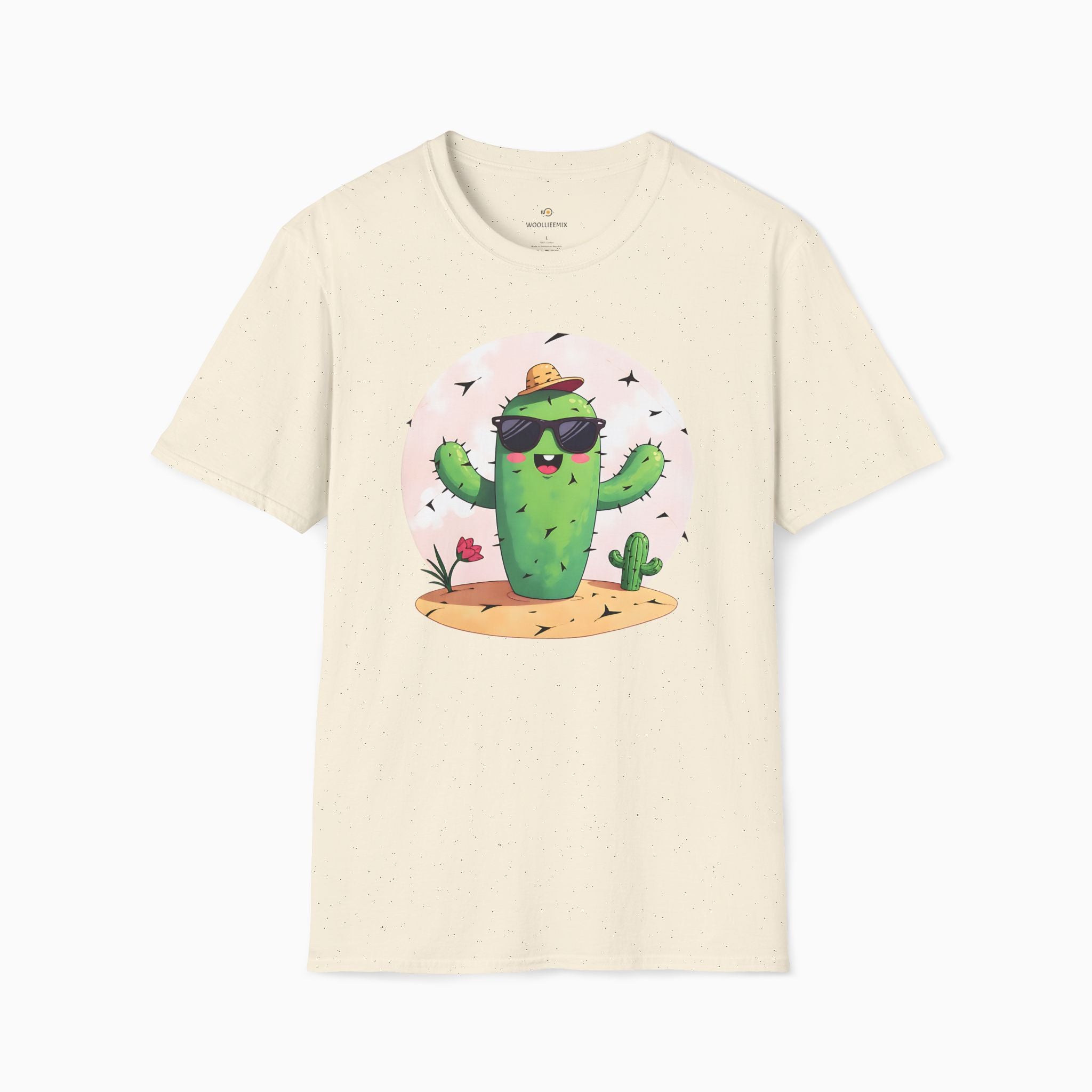 Wild Cute Cartoon Cactus Unisex T-Shirt