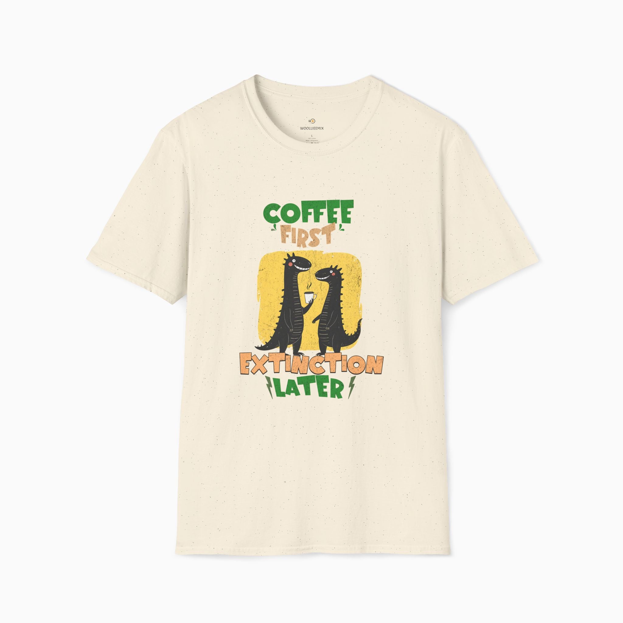 Coffee First, Extinction Later Unisex T-Shirt