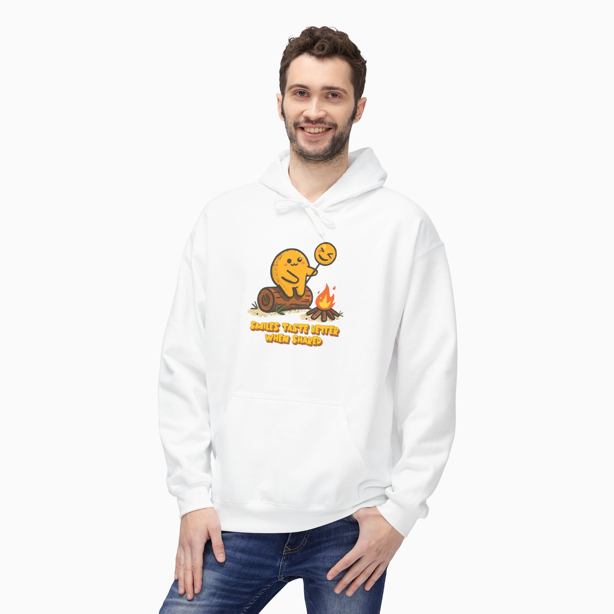 Smile Together Hoodie: Unisex, Soft & Eco-Friendly Casual Fashion