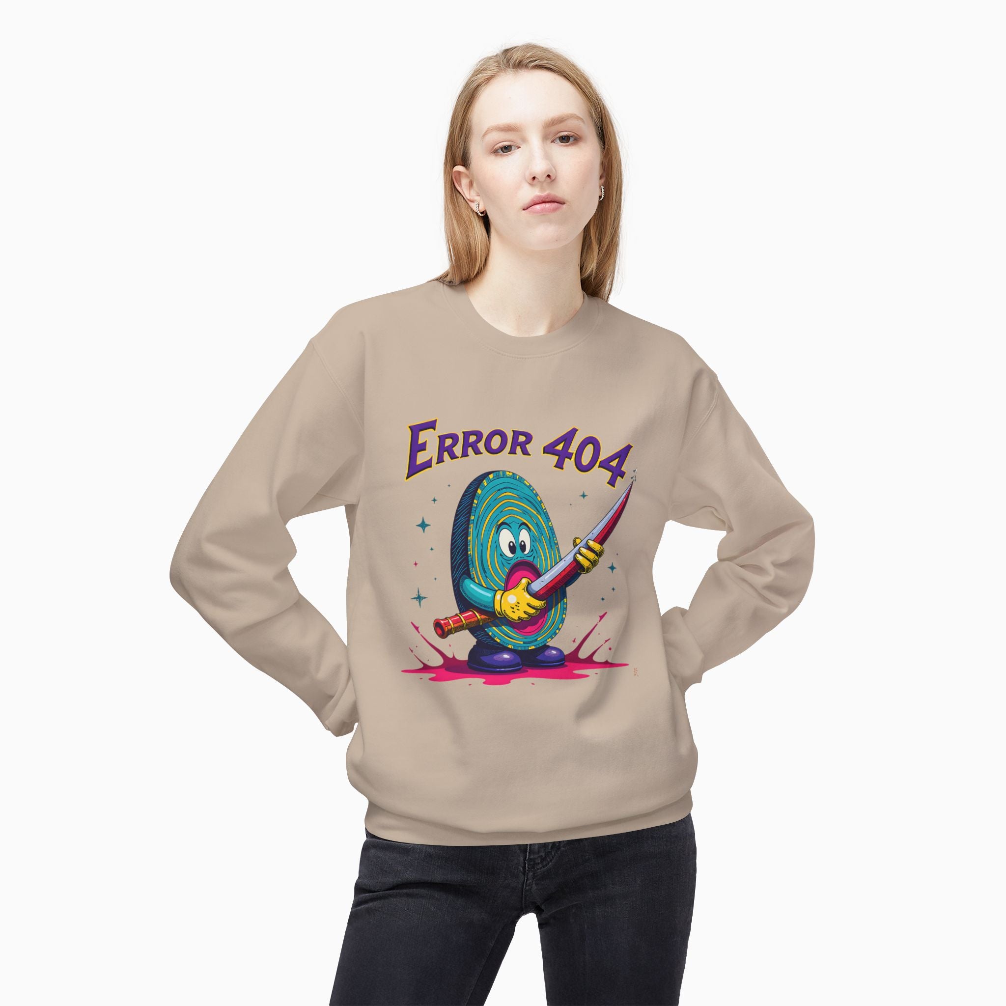 Blood Test Error 404 Unisex Sweatshirt